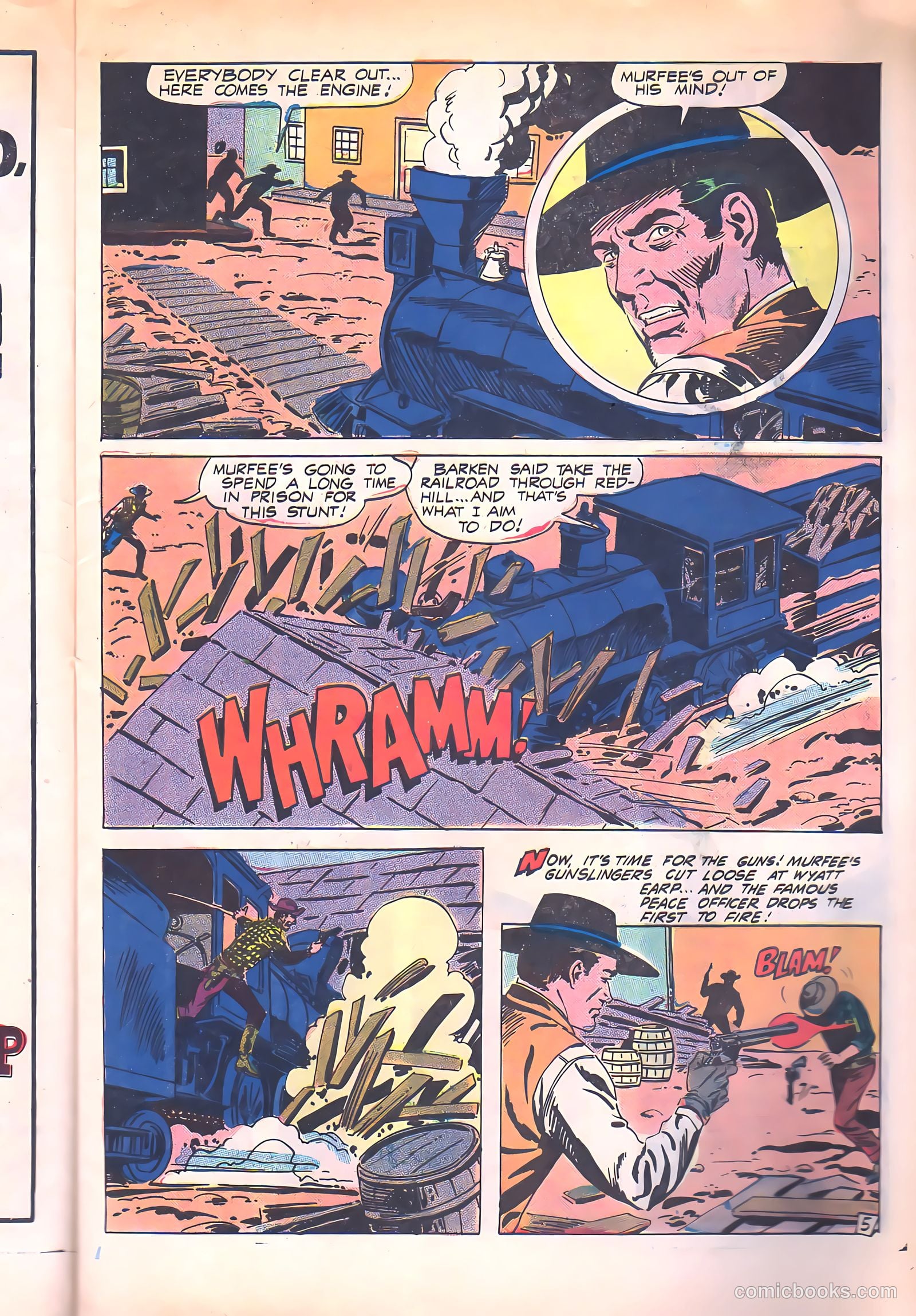 Wyatt Earp, Frontier Marshal #66 — page 9 of 36