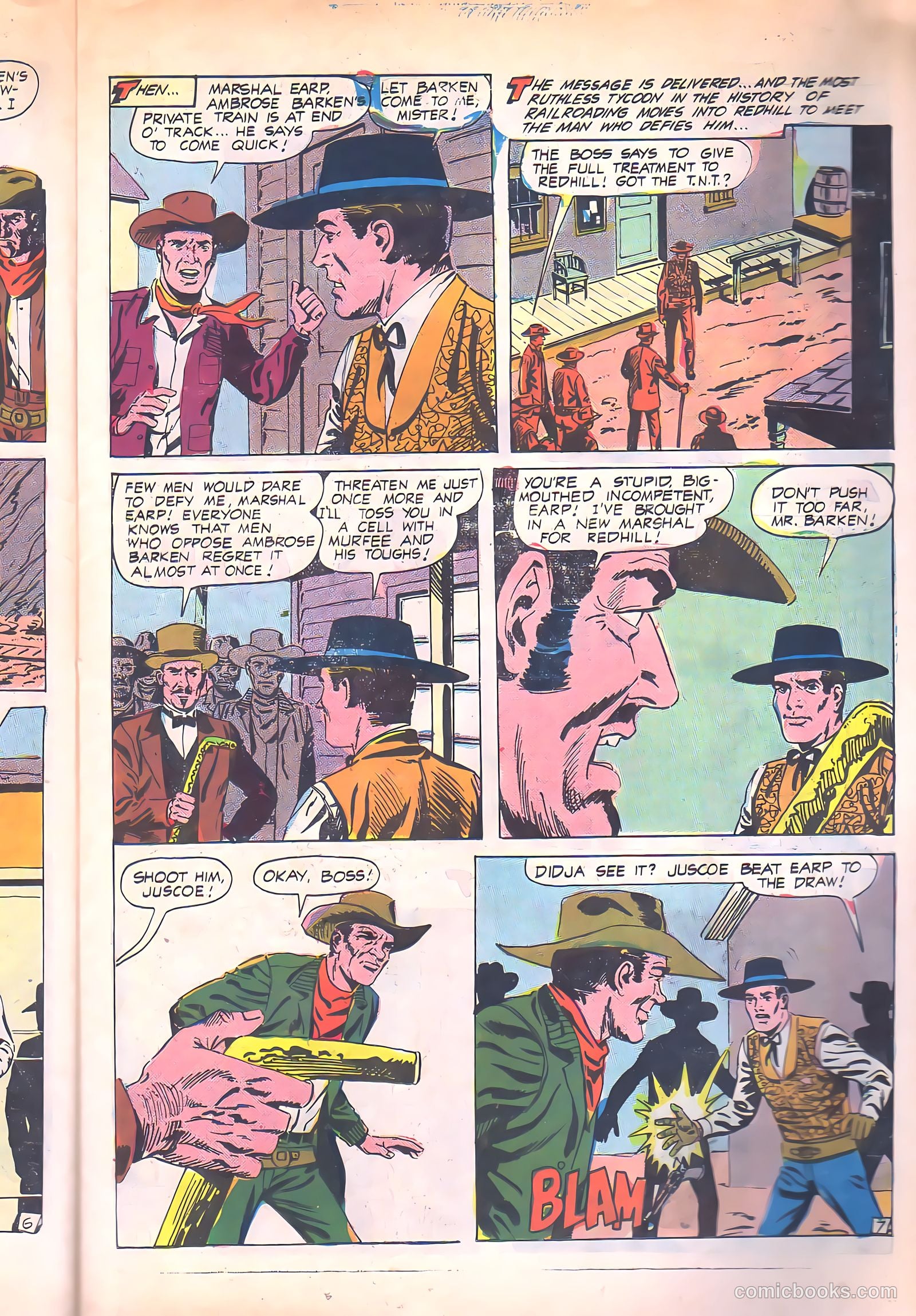 Wyatt Earp, Frontier Marshal #66 — page 11 of 36