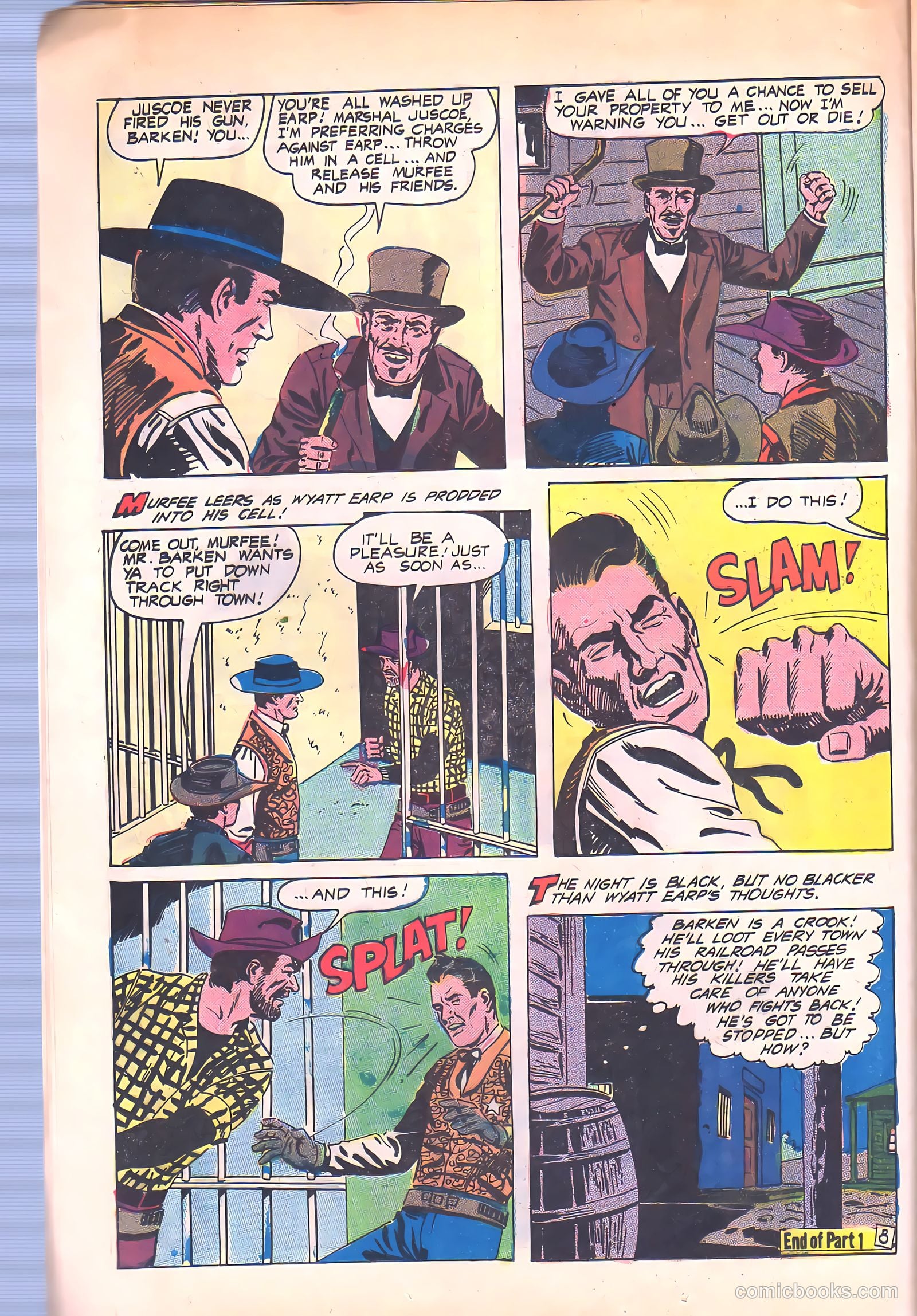 Wyatt Earp, Frontier Marshal #66 — page 12 of 36