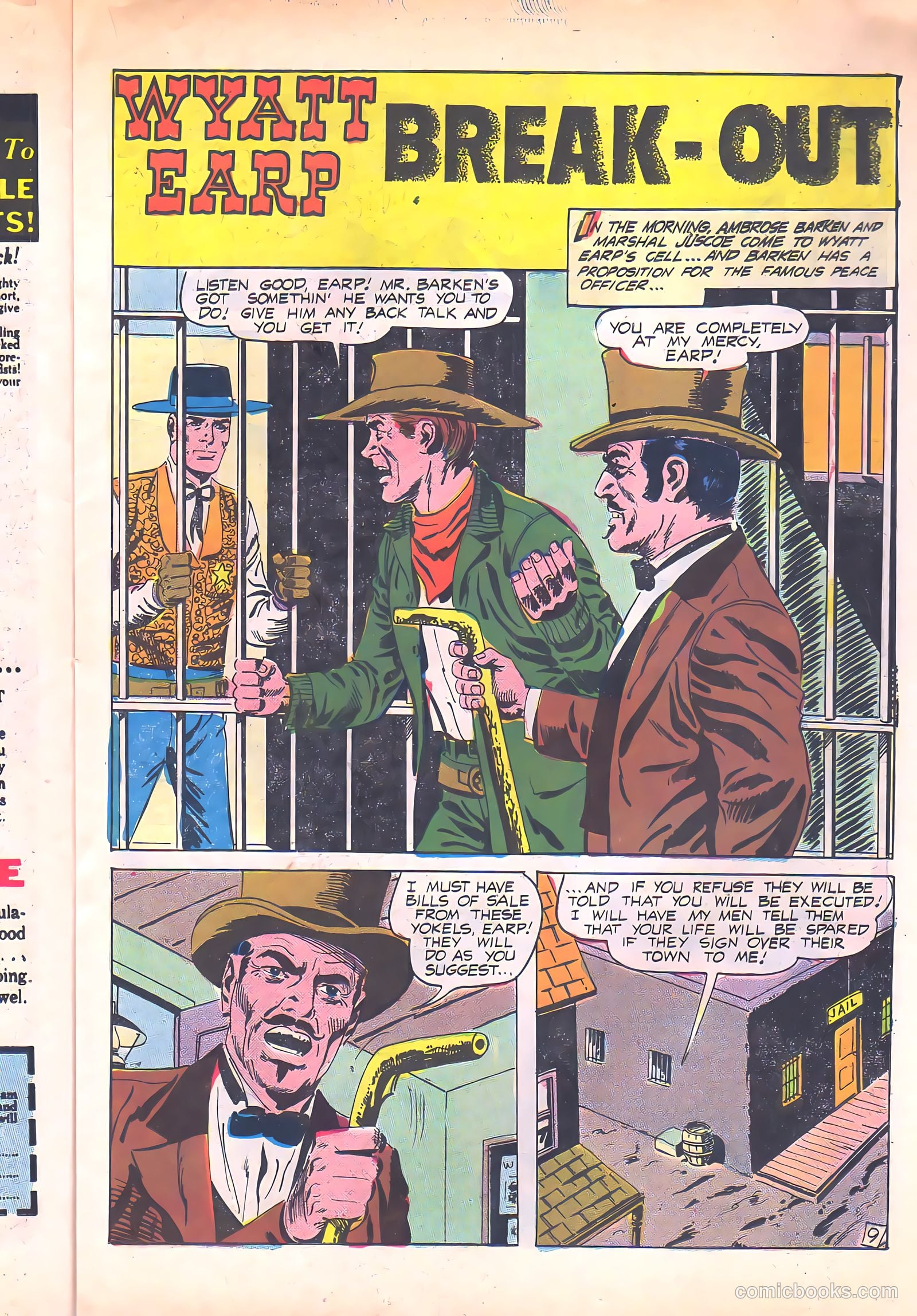 Wyatt Earp, Frontier Marshal #66 — page 15 of 36
