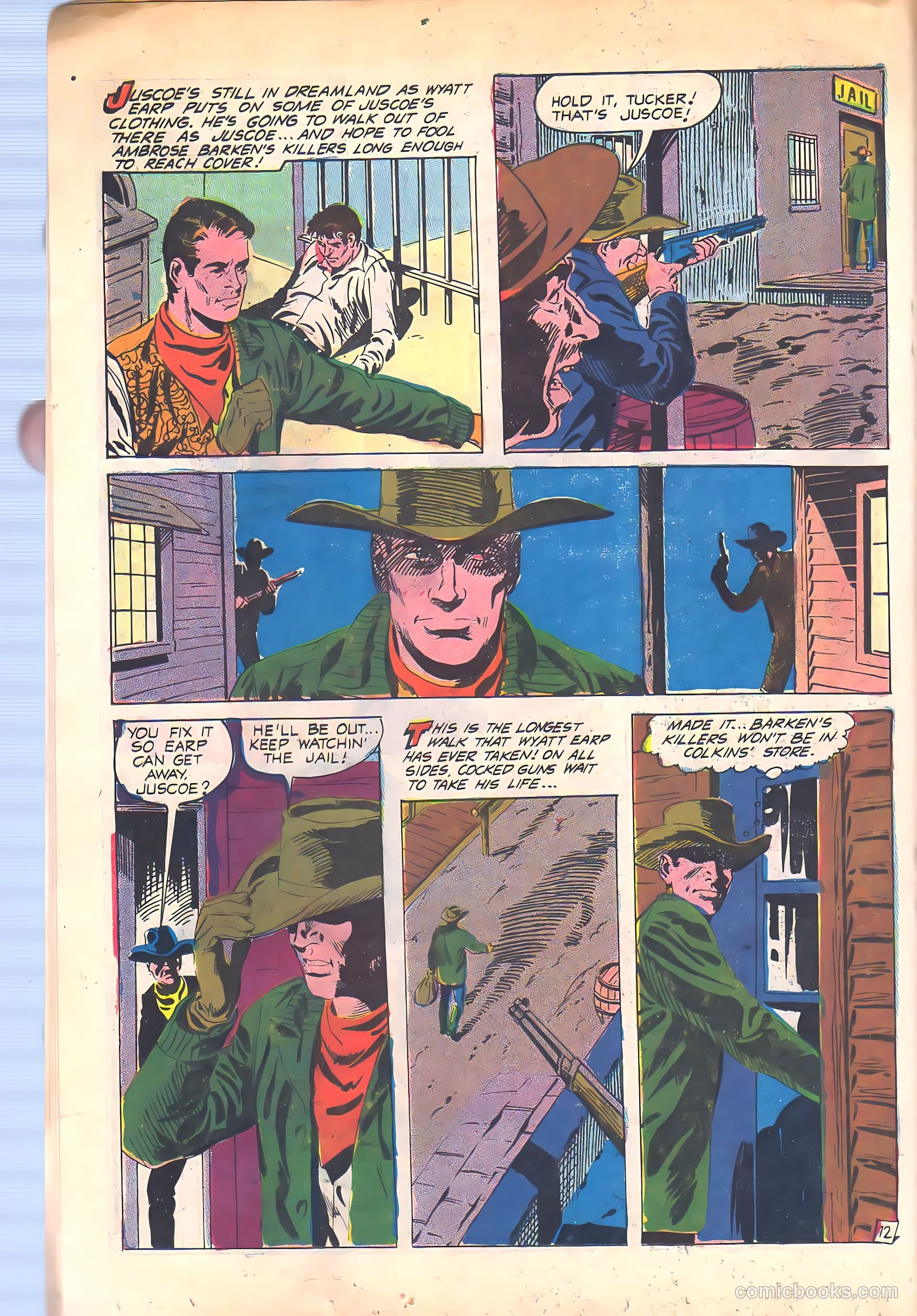 Wyatt Earp, Frontier Marshal #66 — page 18 of 36