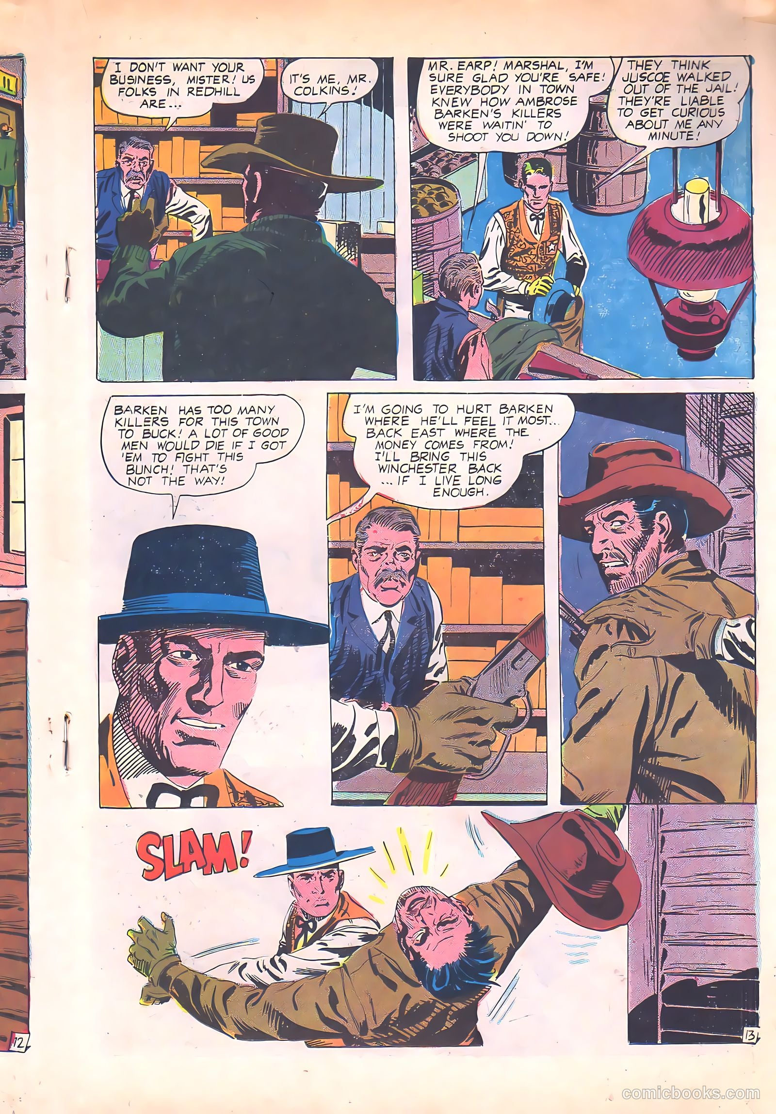 Wyatt Earp, Frontier Marshal #66 — page 19 of 36