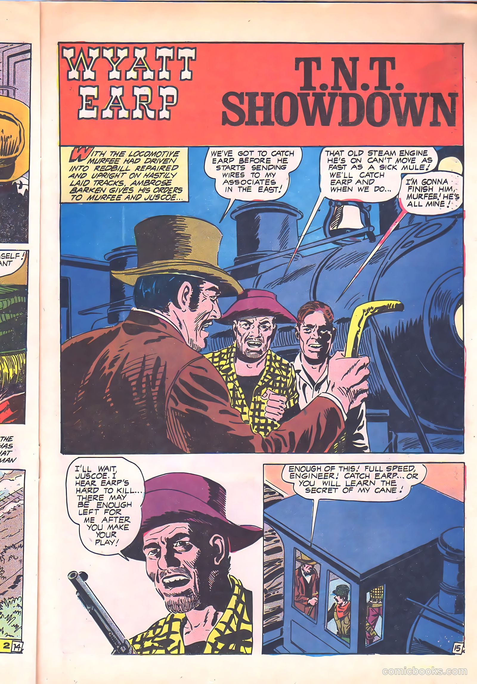 Wyatt Earp, Frontier Marshal #66 — page 21 of 36
