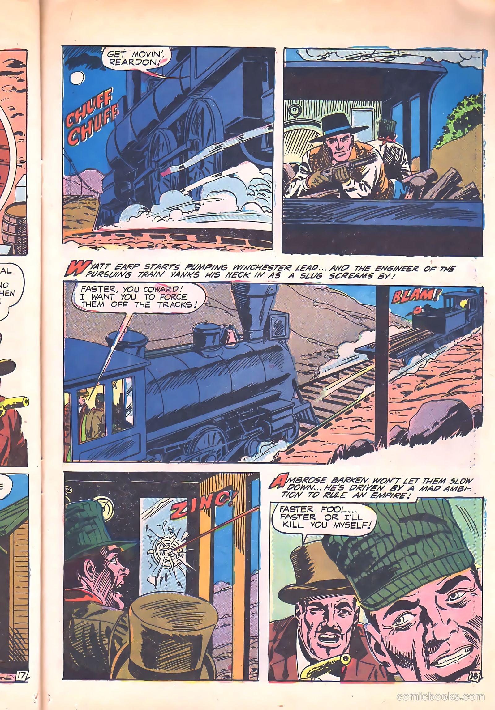 Wyatt Earp, Frontier Marshal #66 — page 25 of 36