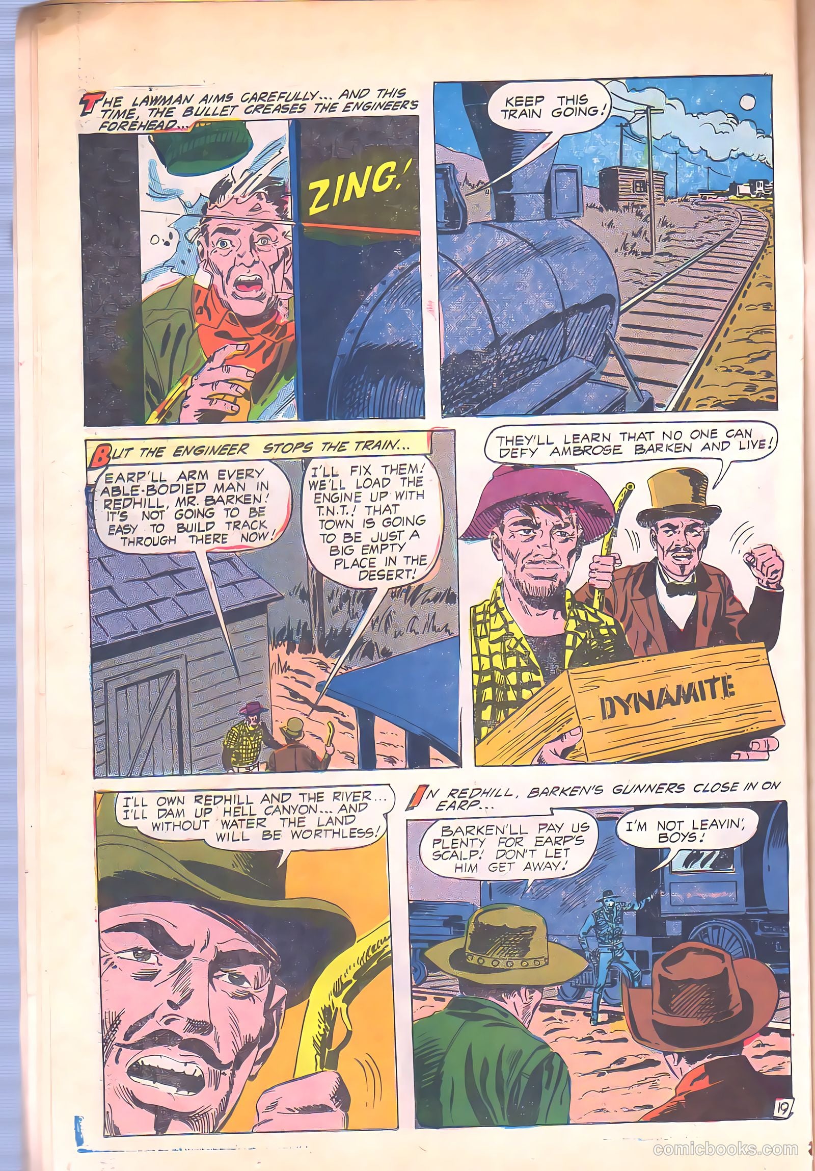 Wyatt Earp, Frontier Marshal #66 — page 26 of 36