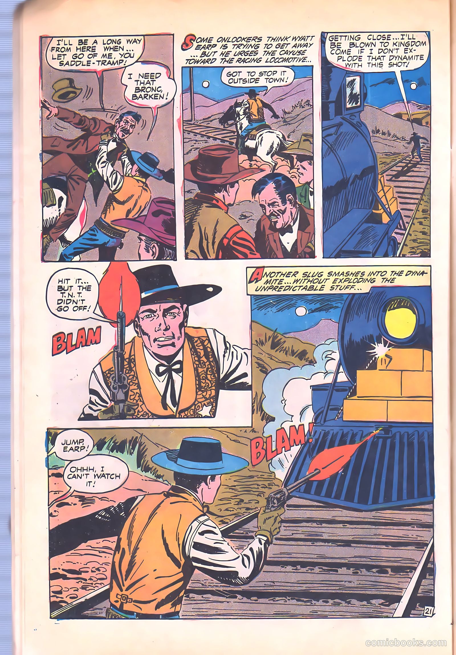 Wyatt Earp, Frontier Marshal #66 — page 28 of 36