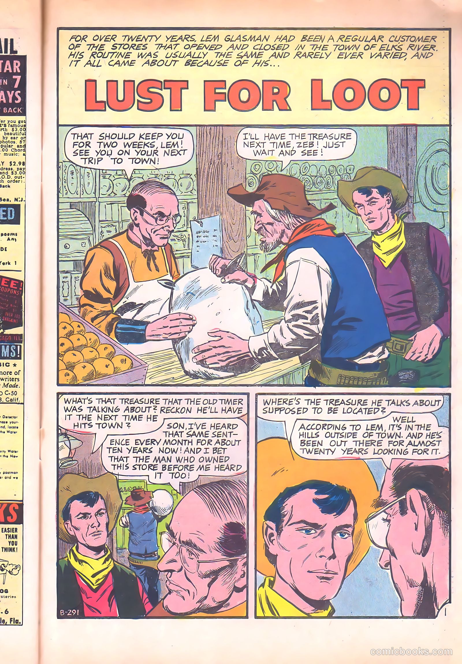 Wyatt Earp, Frontier Marshal #66 — page 31 of 36
