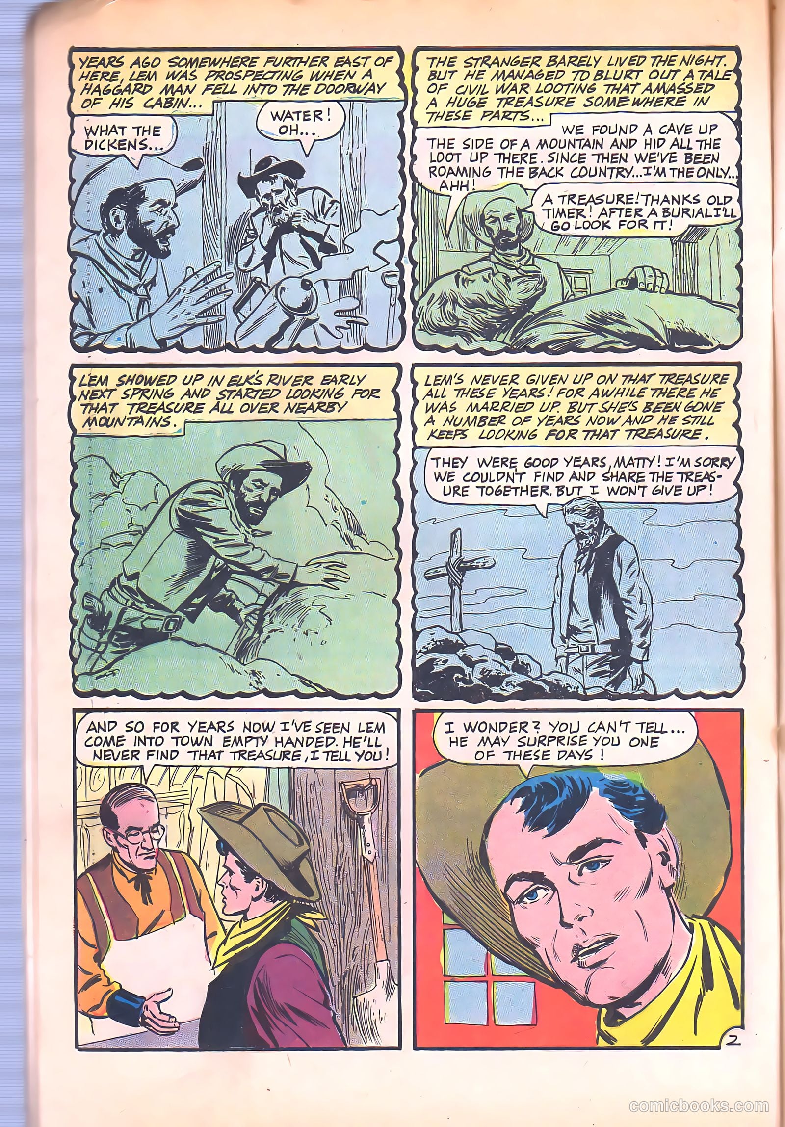 Wyatt Earp, Frontier Marshal #66 — page 32 of 36