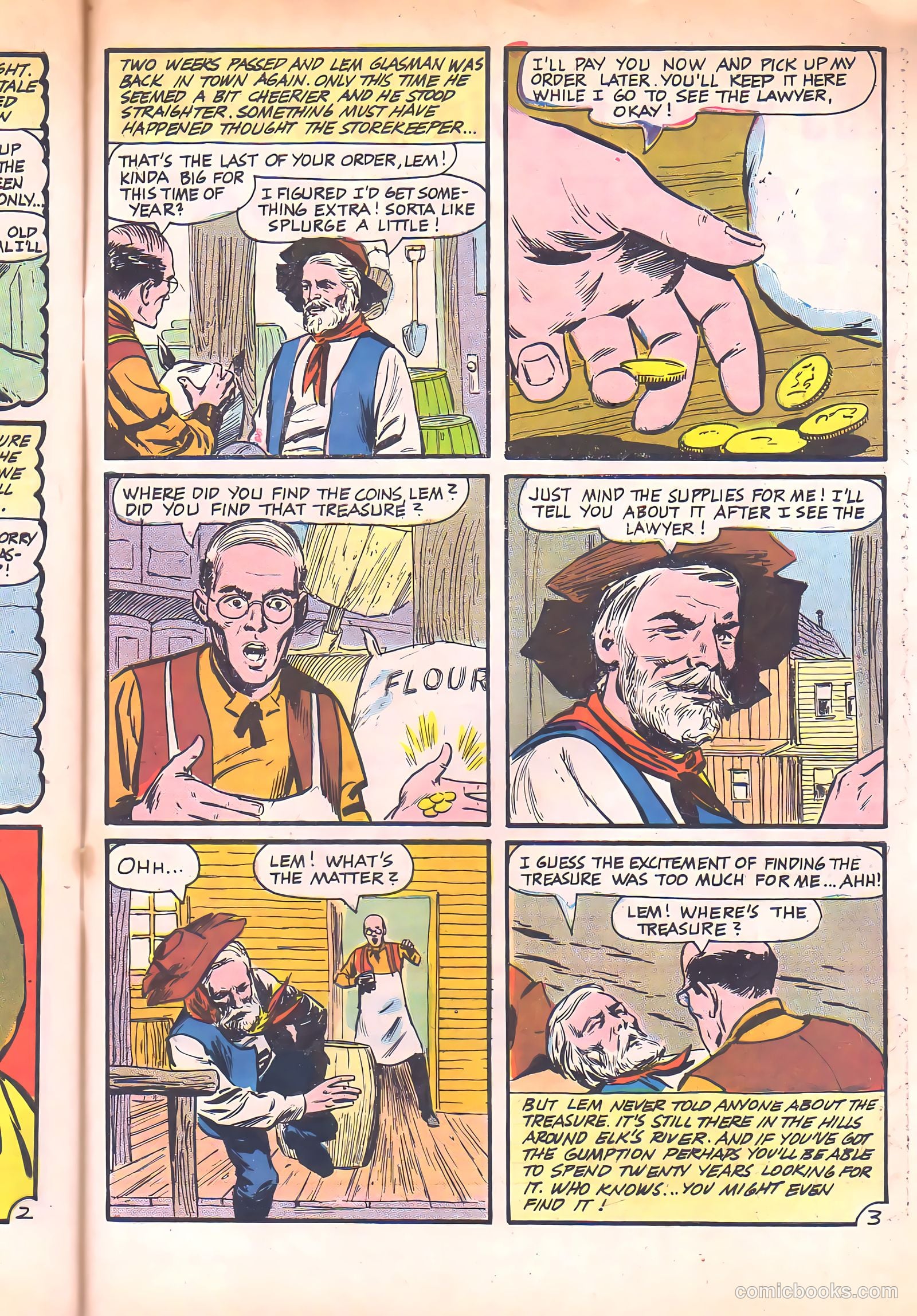 Wyatt Earp, Frontier Marshal #66 — page 33 of 36