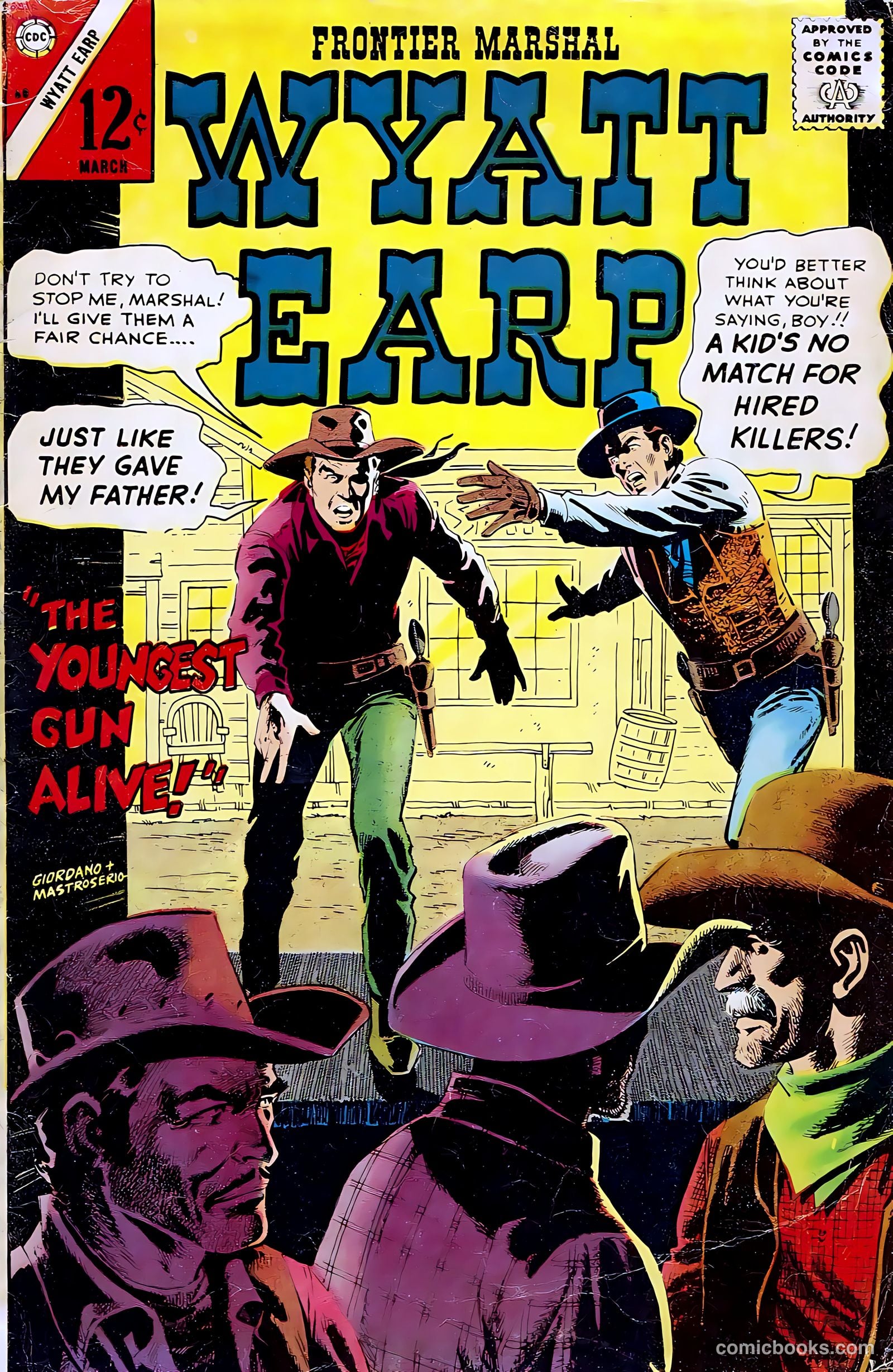 Wyatt Earp, Frontier Marshal #68 — page 1 of 36