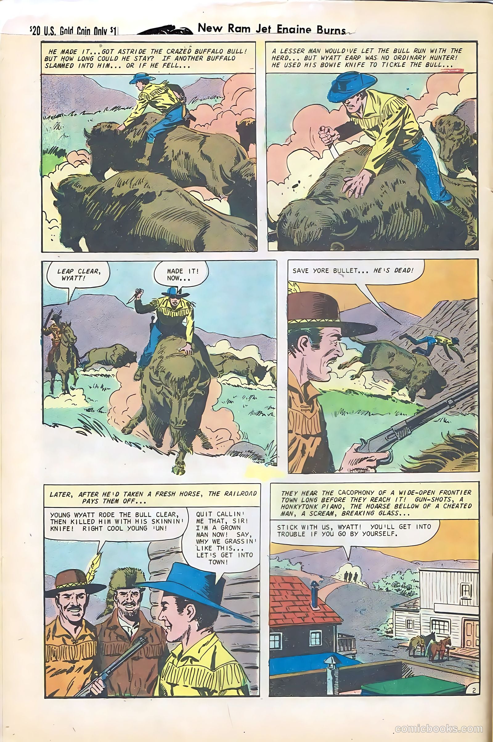 Wyatt Earp, Frontier Marshal #68 — page 4 of 36