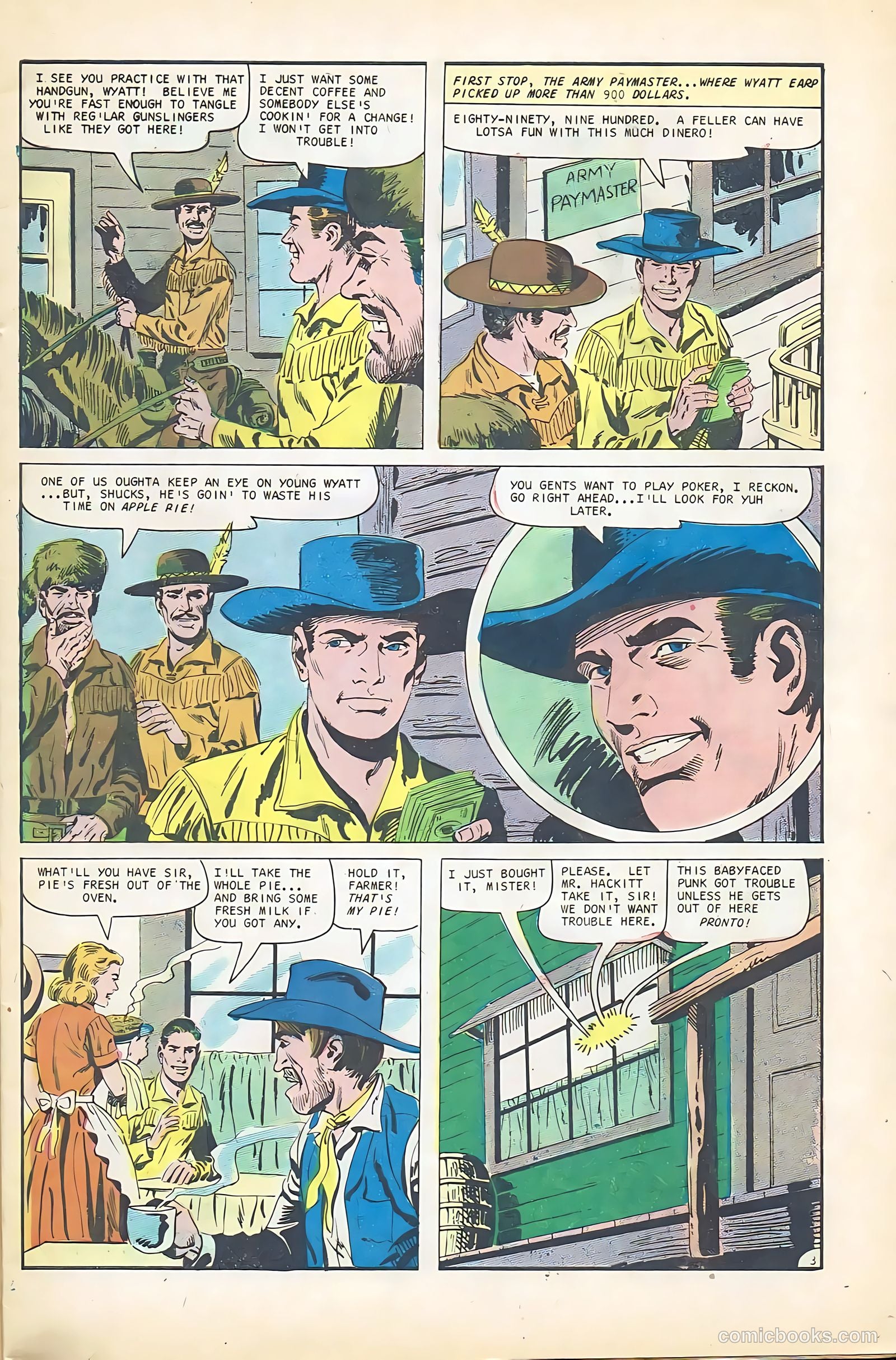 Wyatt Earp, Frontier Marshal #68 — page 5 of 36