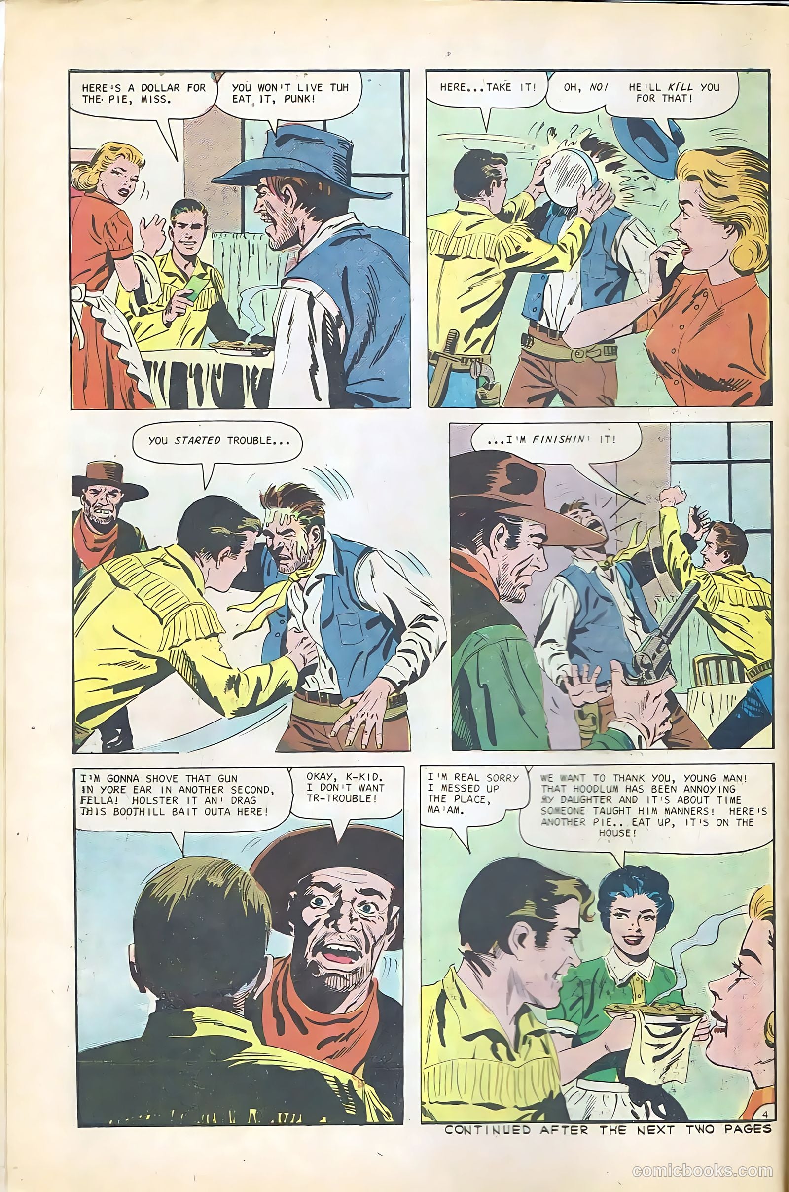 Wyatt Earp, Frontier Marshal #68 — page 6 of 36