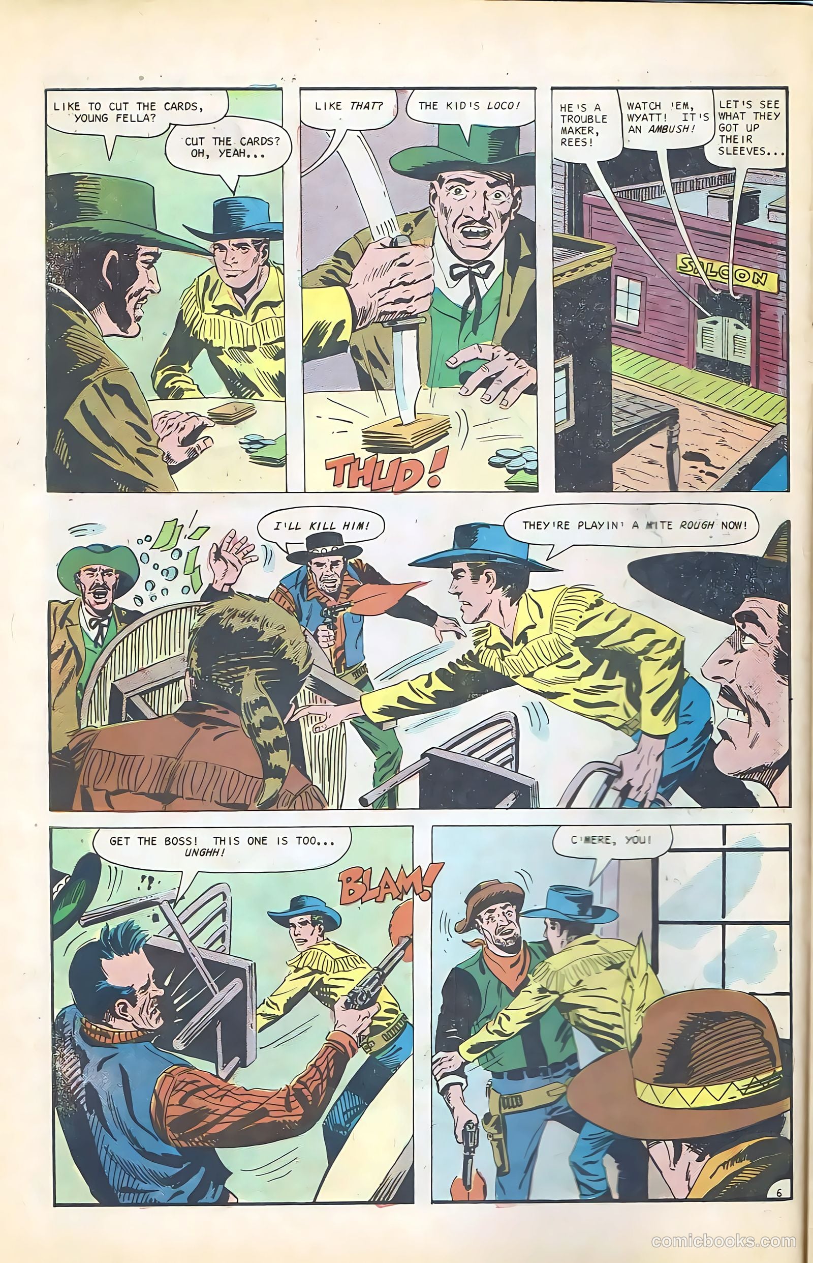 Wyatt Earp, Frontier Marshal #68 — page 10 of 36