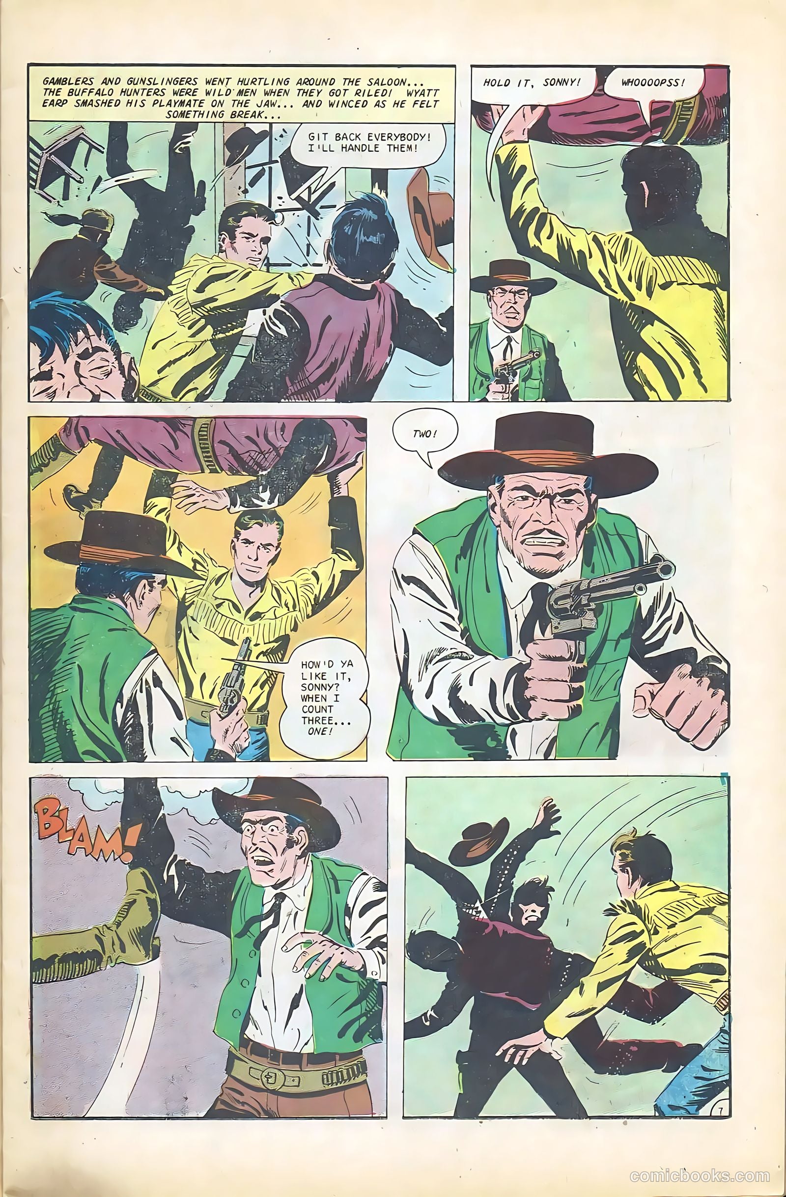 Wyatt Earp, Frontier Marshal #68 — page 11 of 36