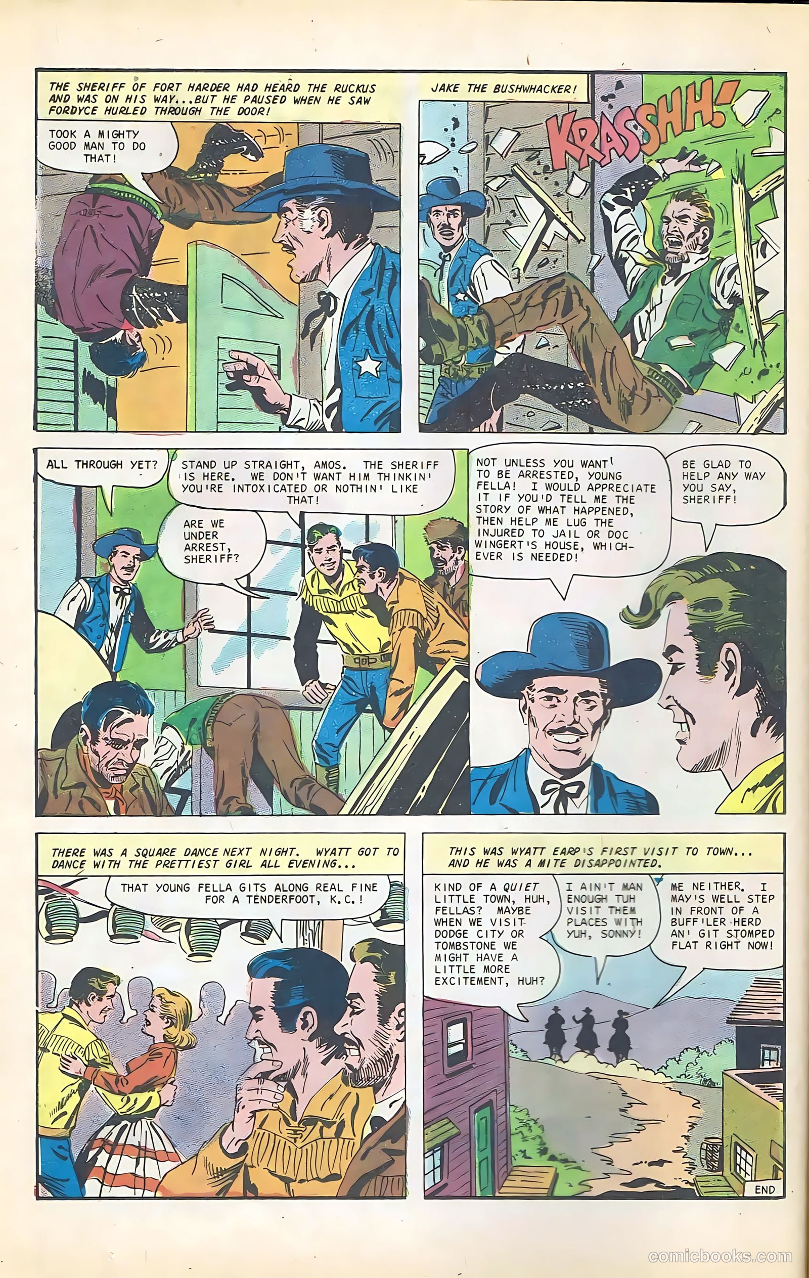 Wyatt Earp, Frontier Marshal #68 — page 12 of 36
