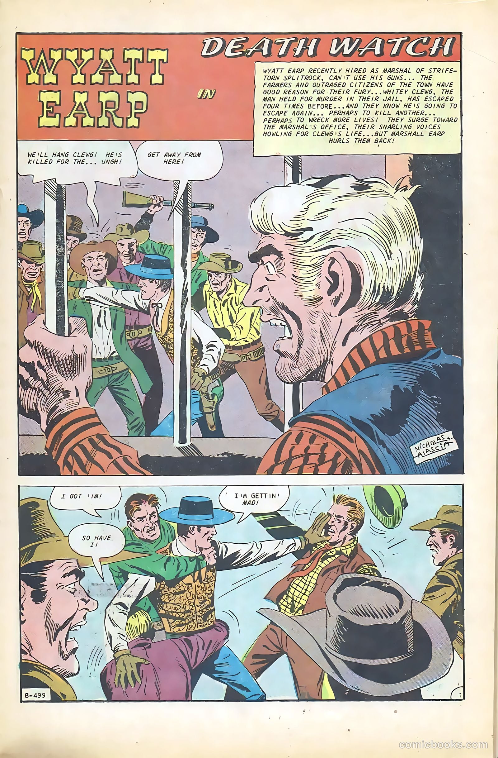 Wyatt Earp, Frontier Marshal #68 — page 15 of 36