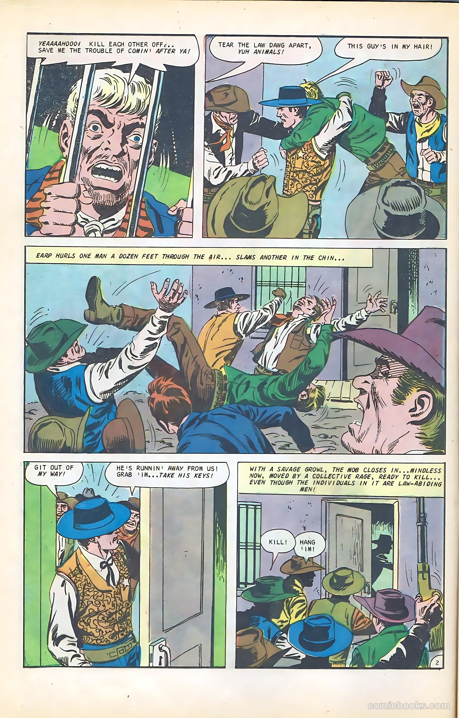 Wyatt Earp, Frontier Marshal #68 — page 16 of 36