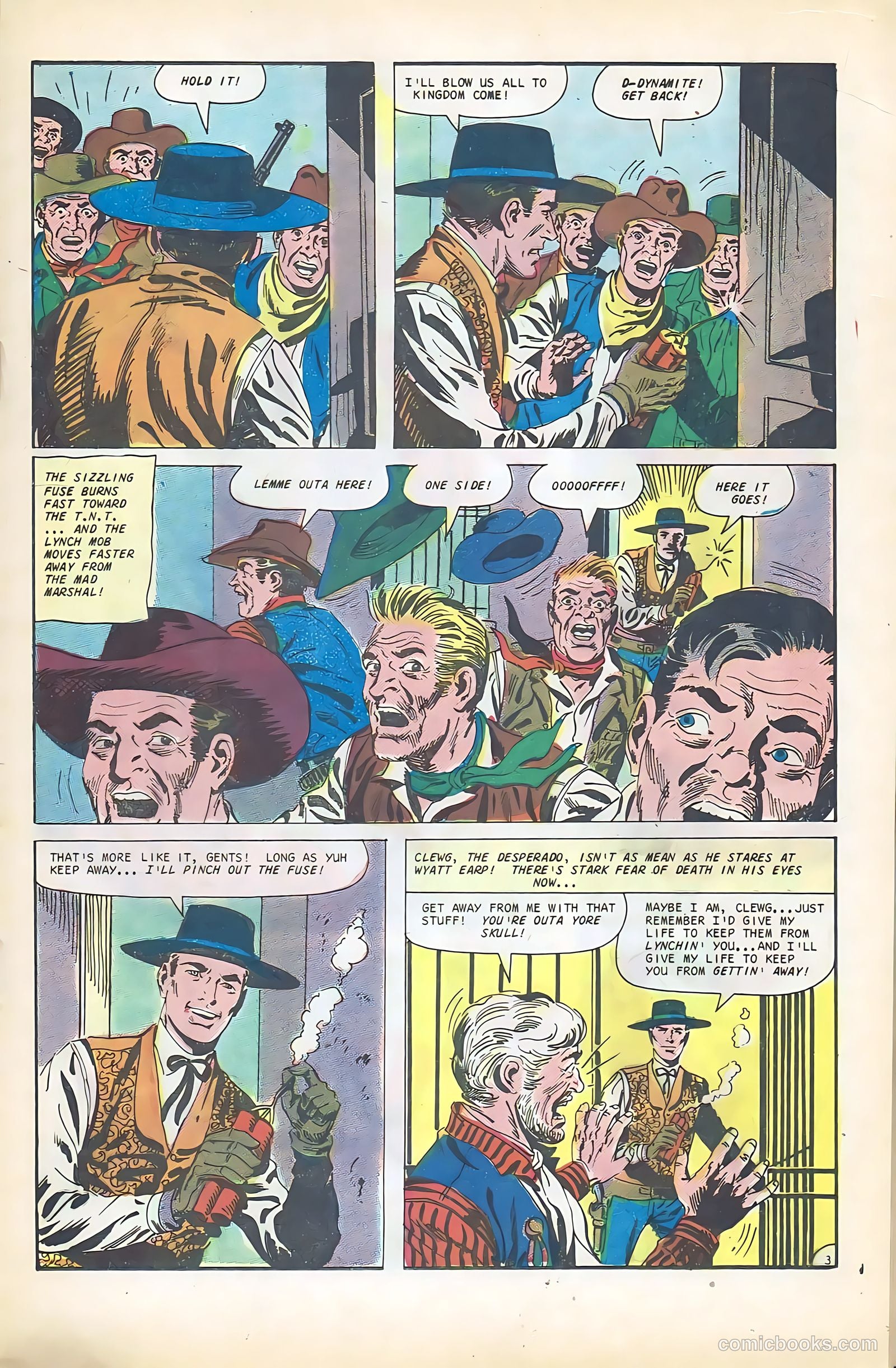 Wyatt Earp, Frontier Marshal #68 — page 17 of 36