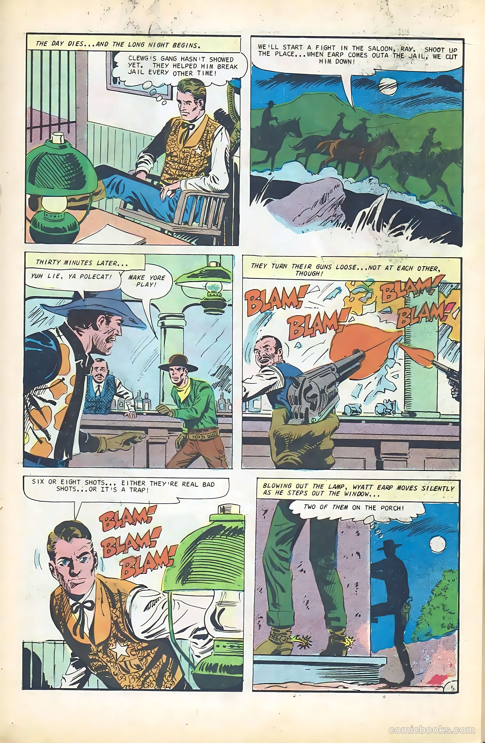 Wyatt Earp, Frontier Marshal #68 — page 19 of 36