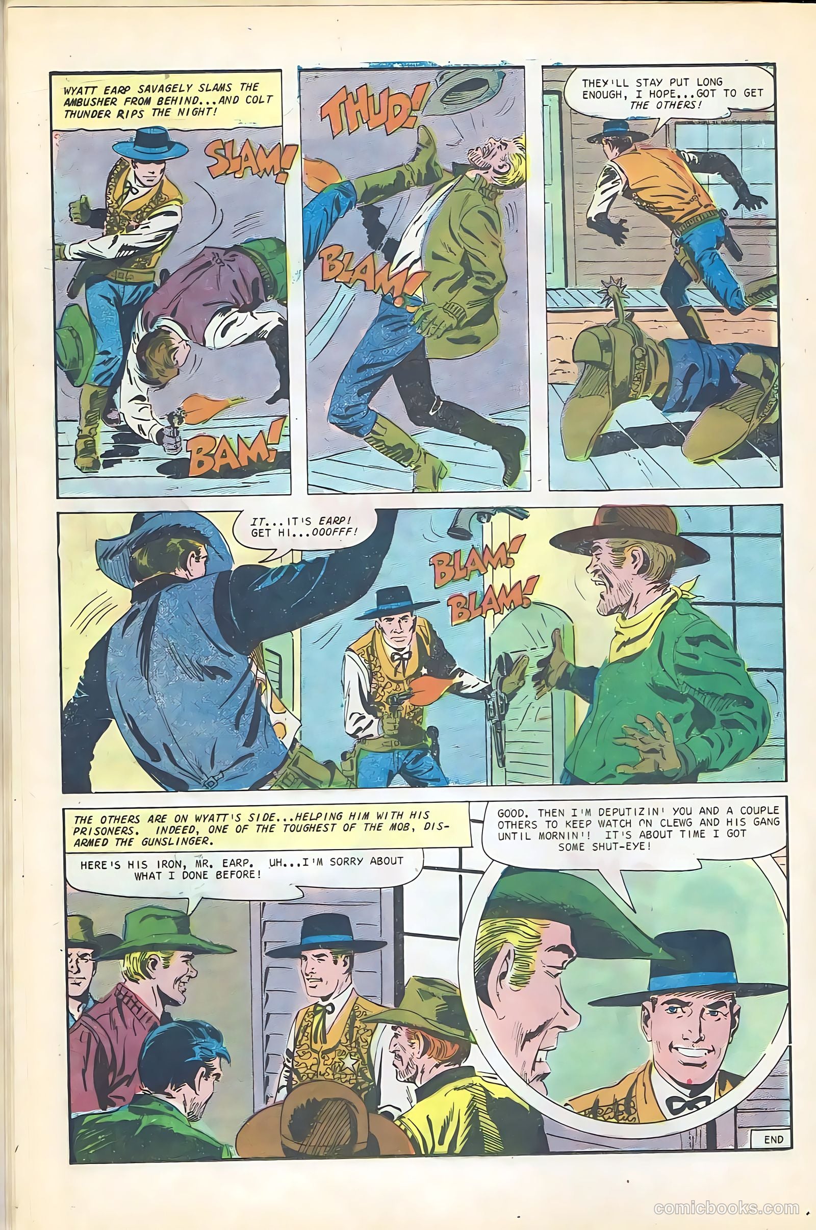 Wyatt Earp, Frontier Marshal #68 — page 20 of 36