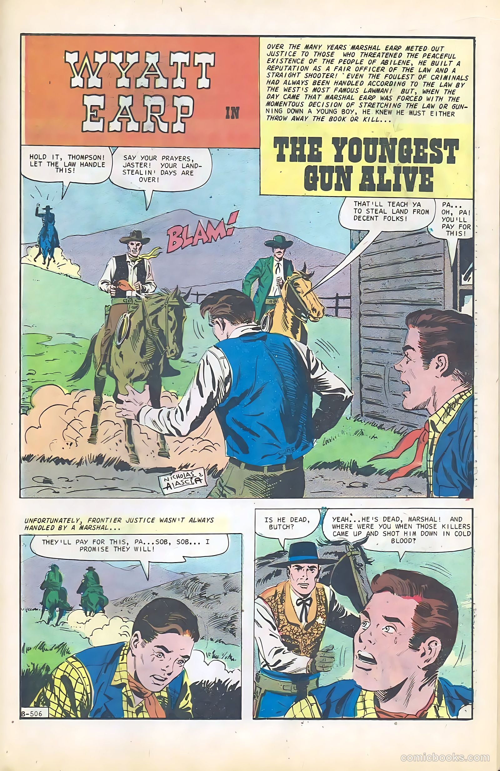 Wyatt Earp, Frontier Marshal #68 — page 25 of 36