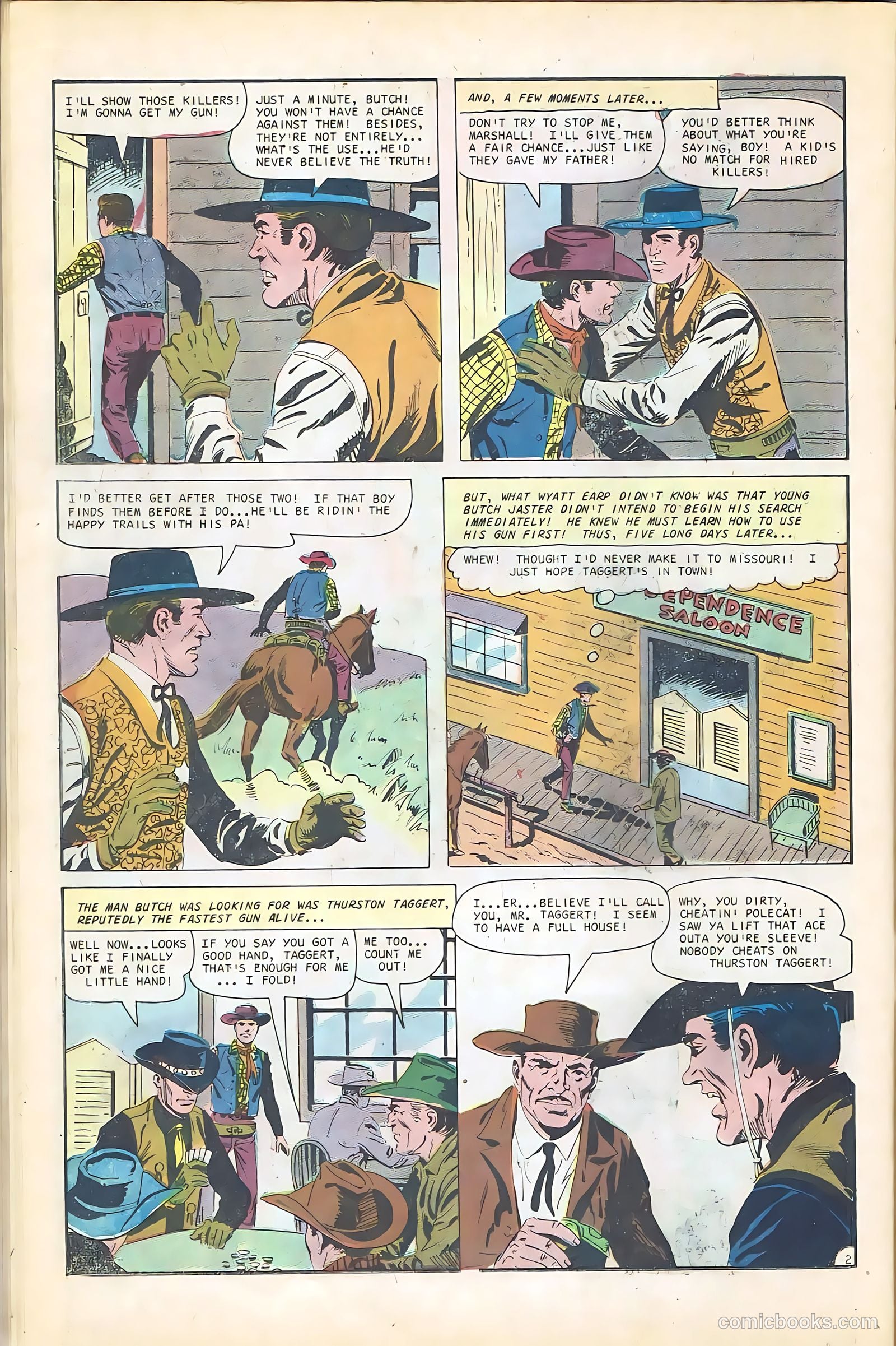 Wyatt Earp, Frontier Marshal #68 — page 26 of 36