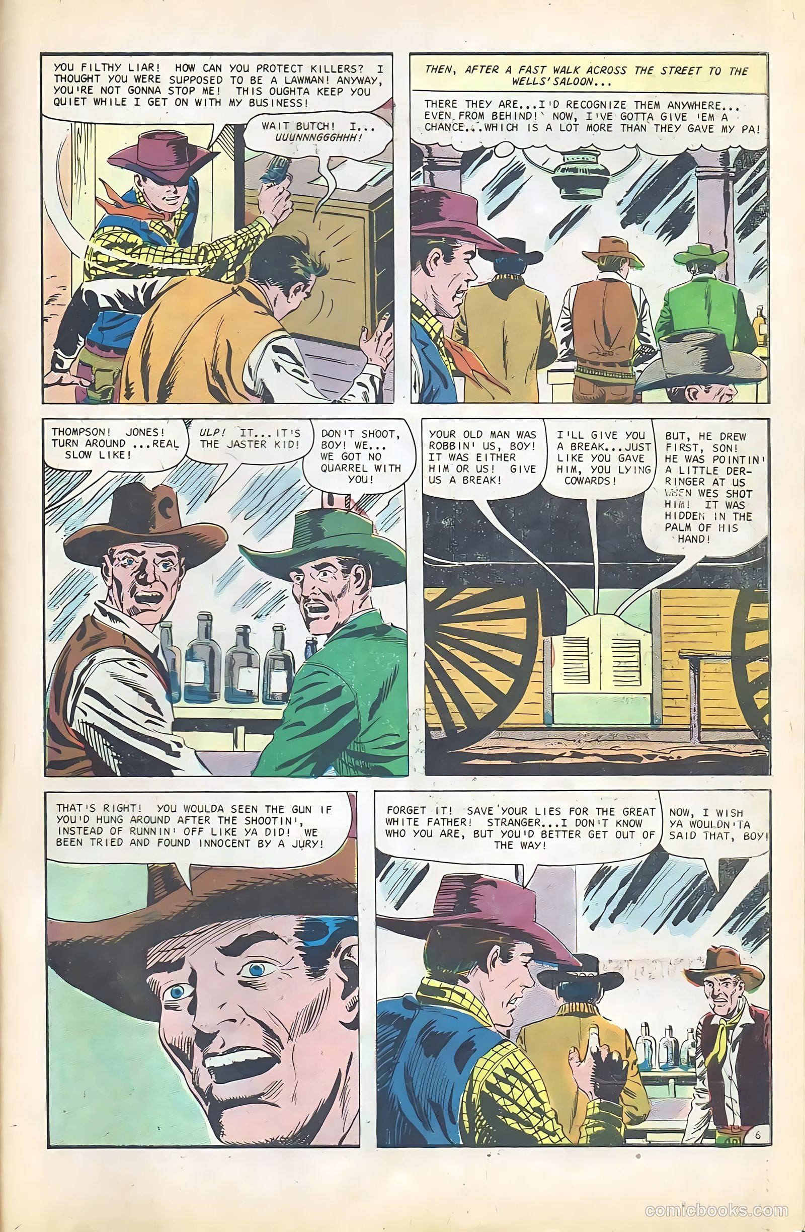 Wyatt Earp, Frontier Marshal #68 — page 31 of 36
