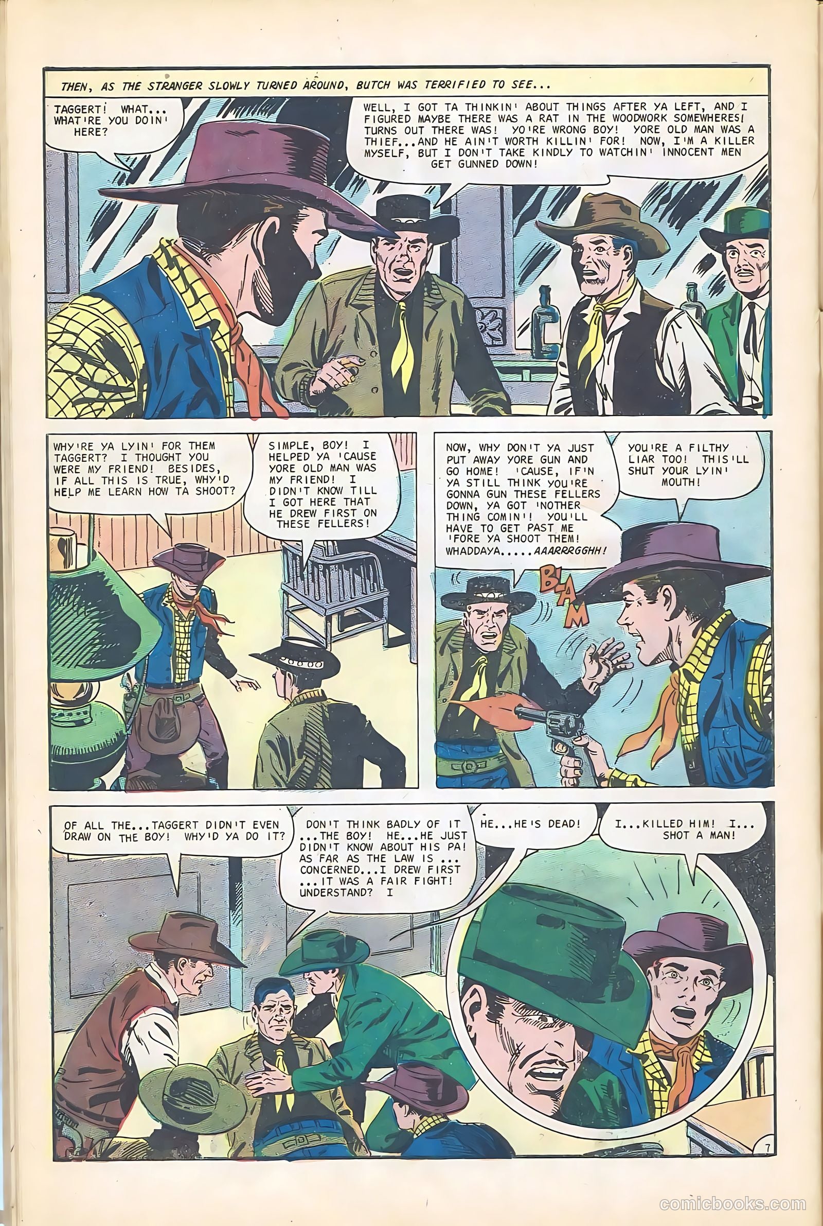 Wyatt Earp, Frontier Marshal #68 — page 32 of 36