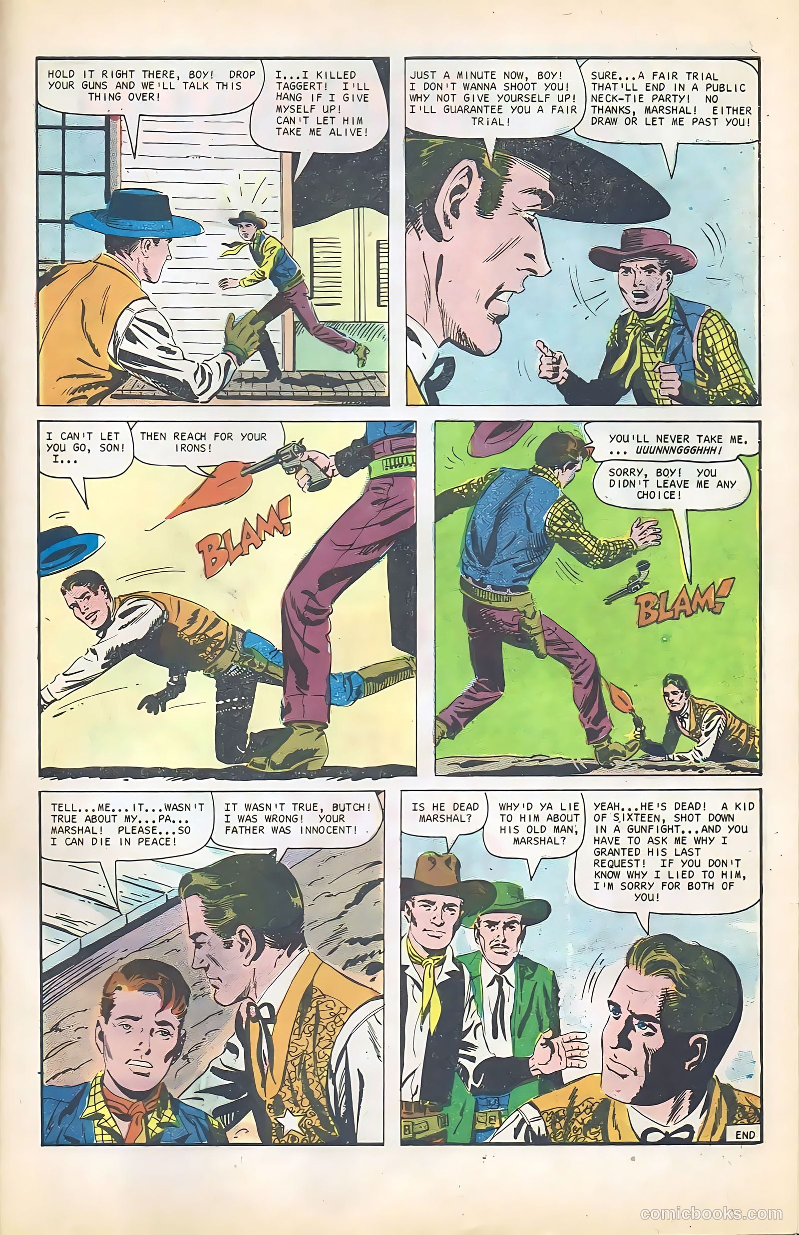 Wyatt Earp, Frontier Marshal #68 — page 33 of 36
