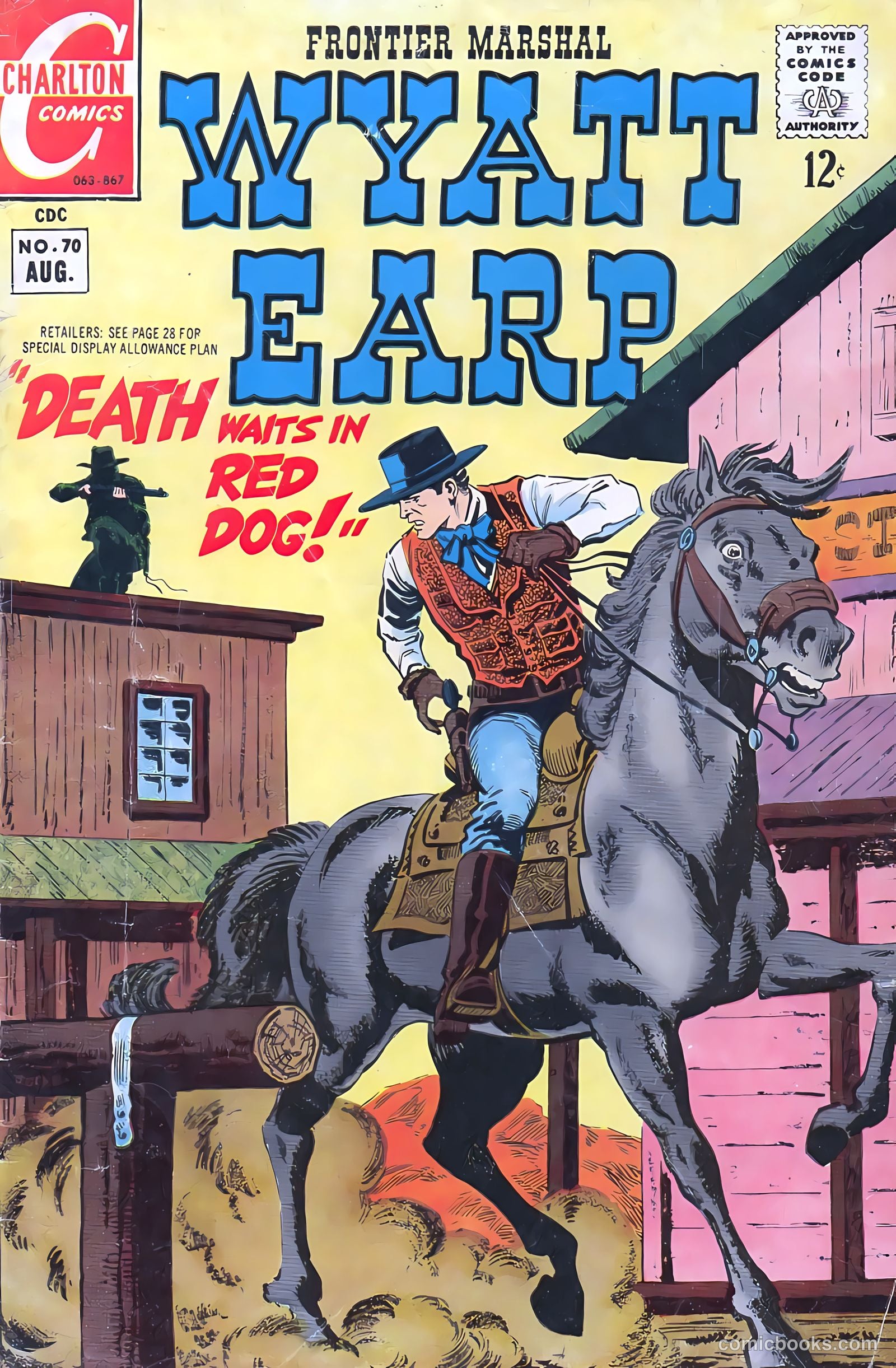 Wyatt Earp, Frontier Marshal #70 — page 1 of 36
