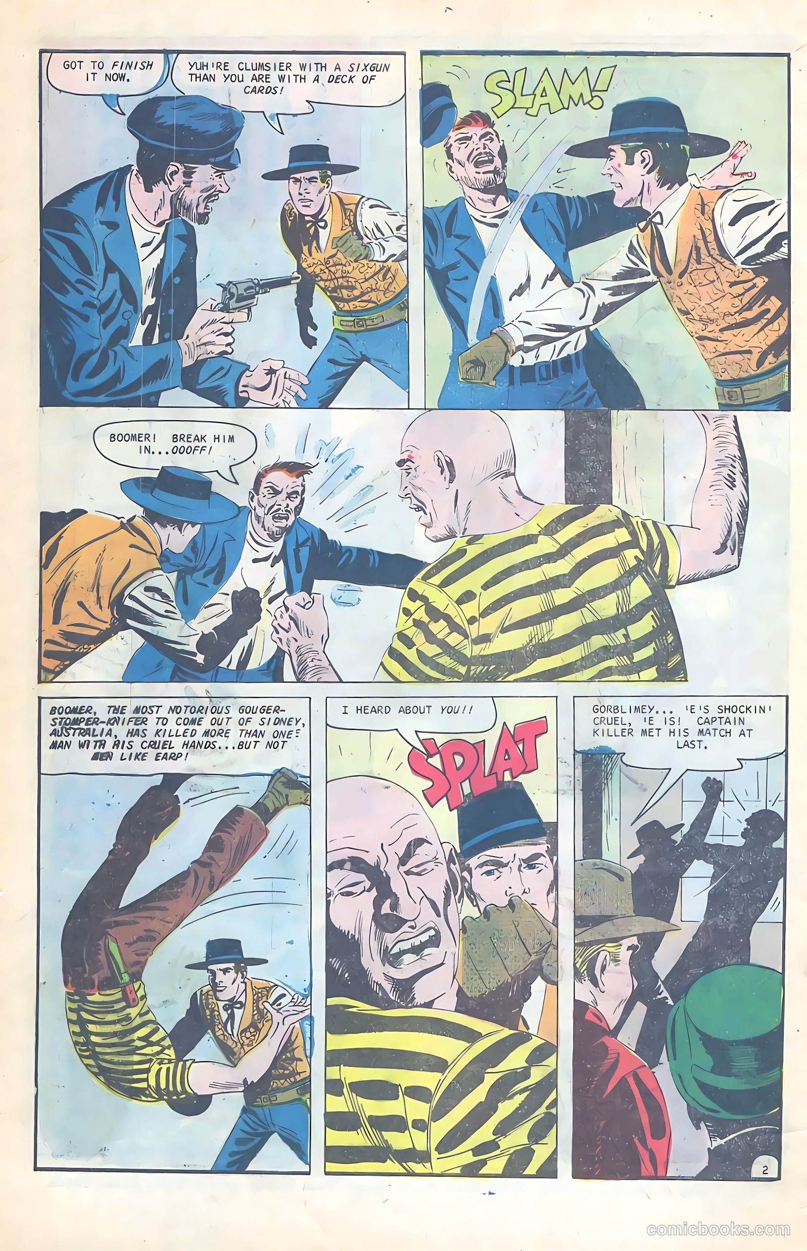 Wyatt Earp, Frontier Marshal #70 — page 4 of 36