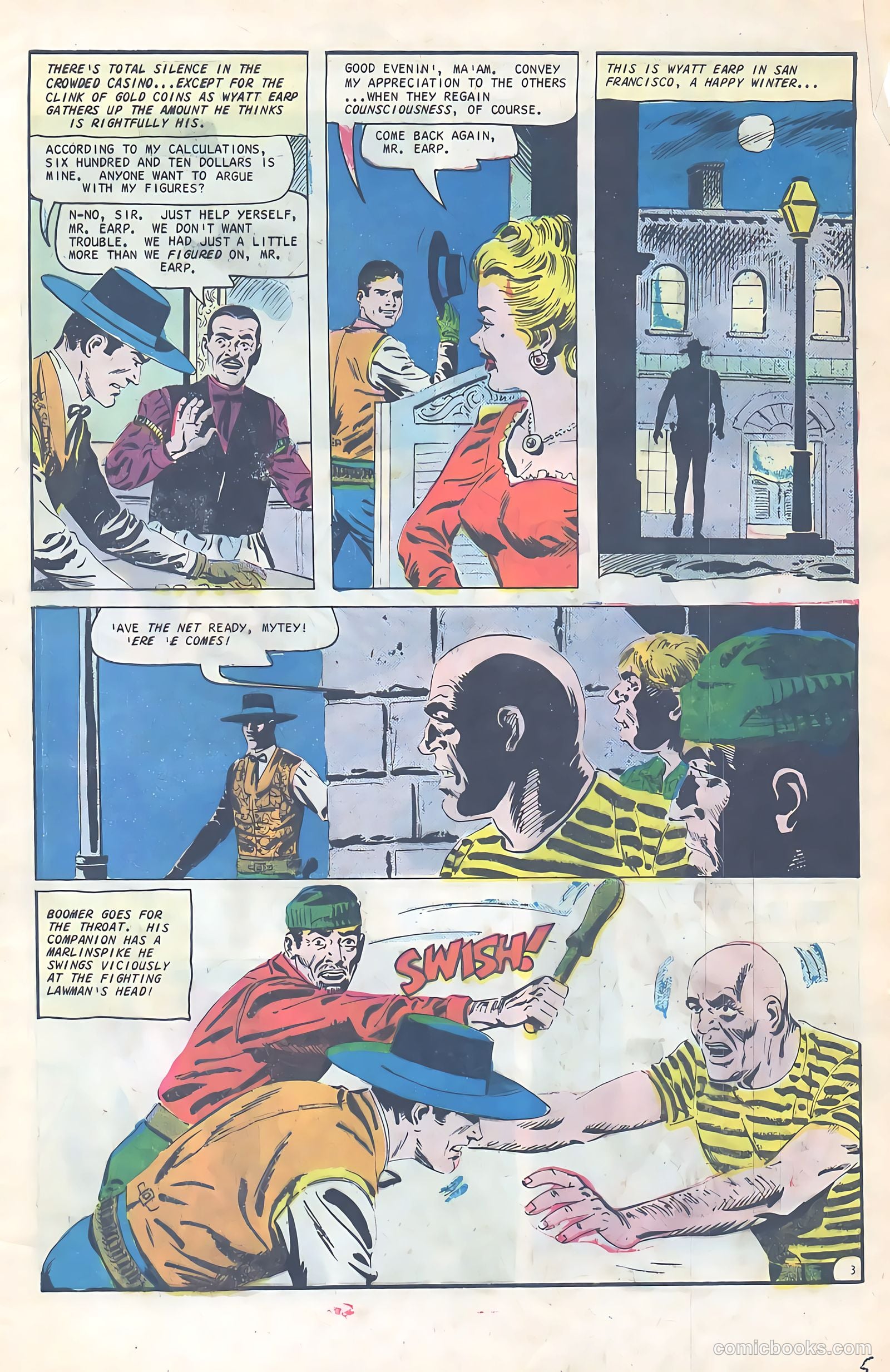 Wyatt Earp, Frontier Marshal #70 — page 5 of 36