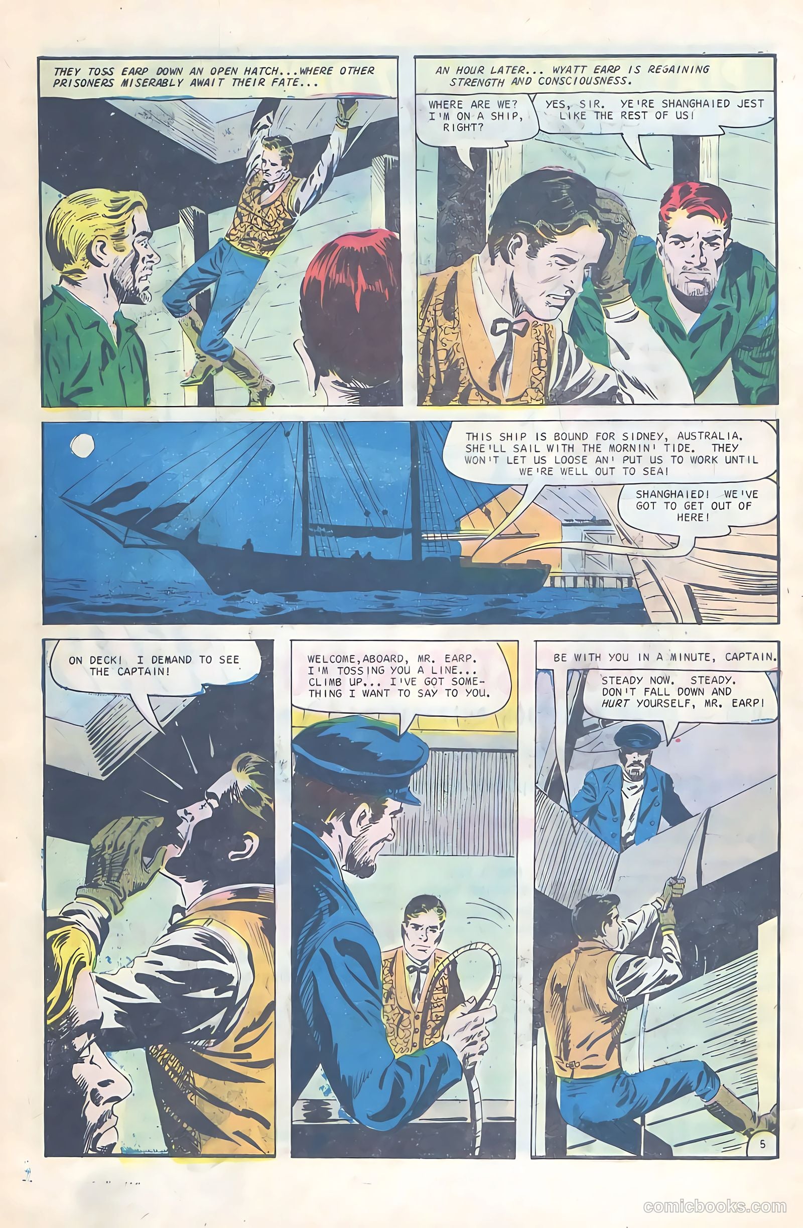 Wyatt Earp, Frontier Marshal #70 — page 8 of 36