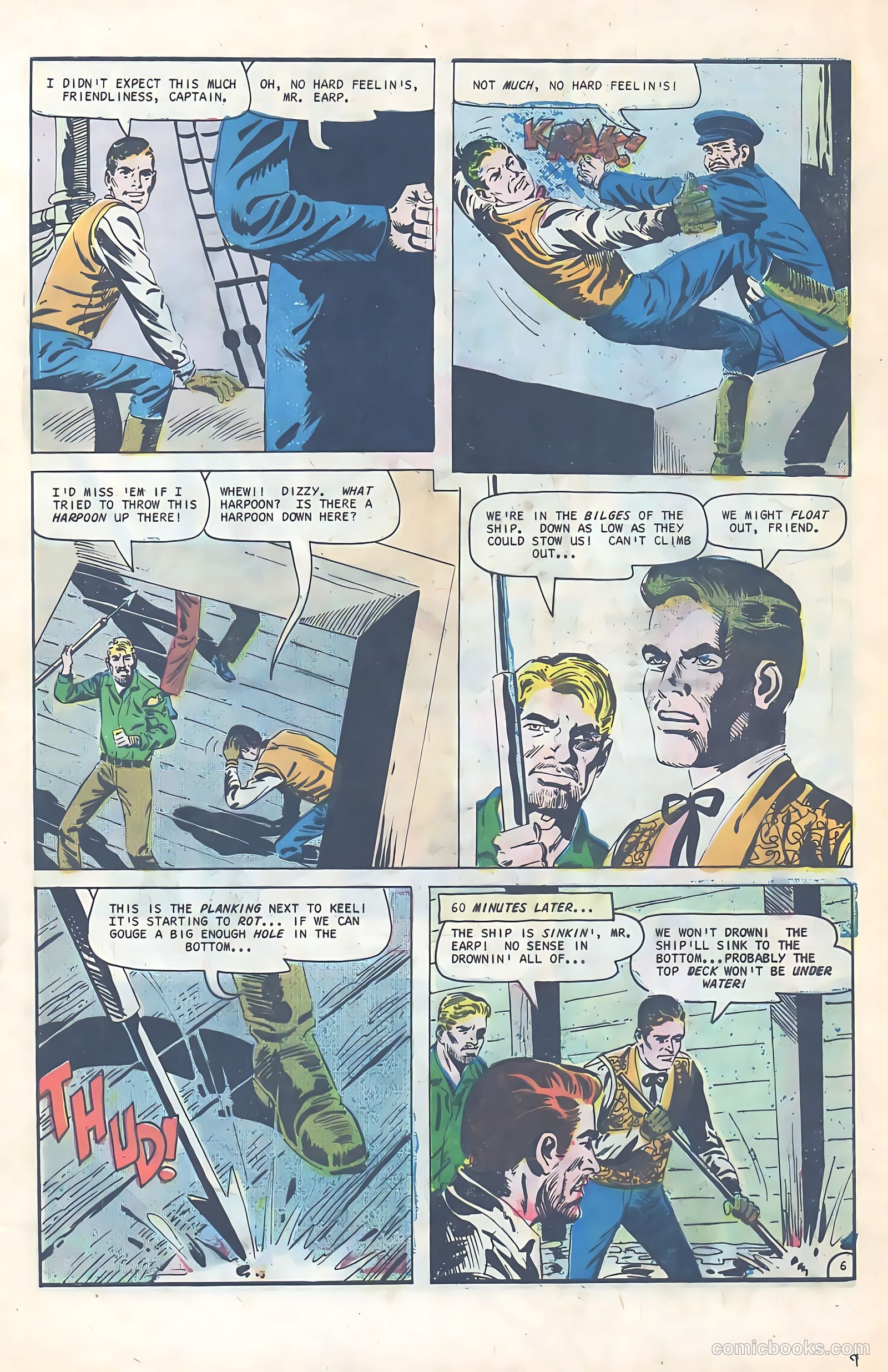 Wyatt Earp, Frontier Marshal #70 — page 9 of 36