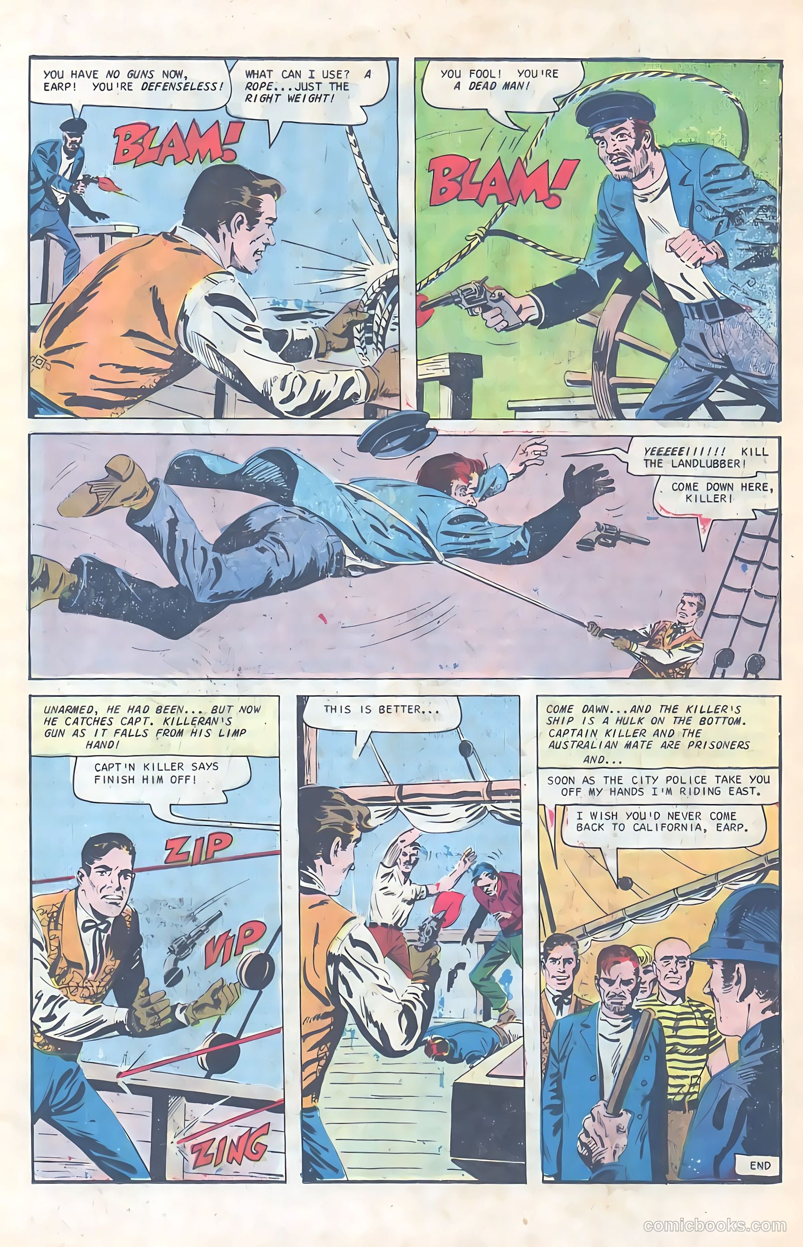 Wyatt Earp, Frontier Marshal #70 — page 11 of 36