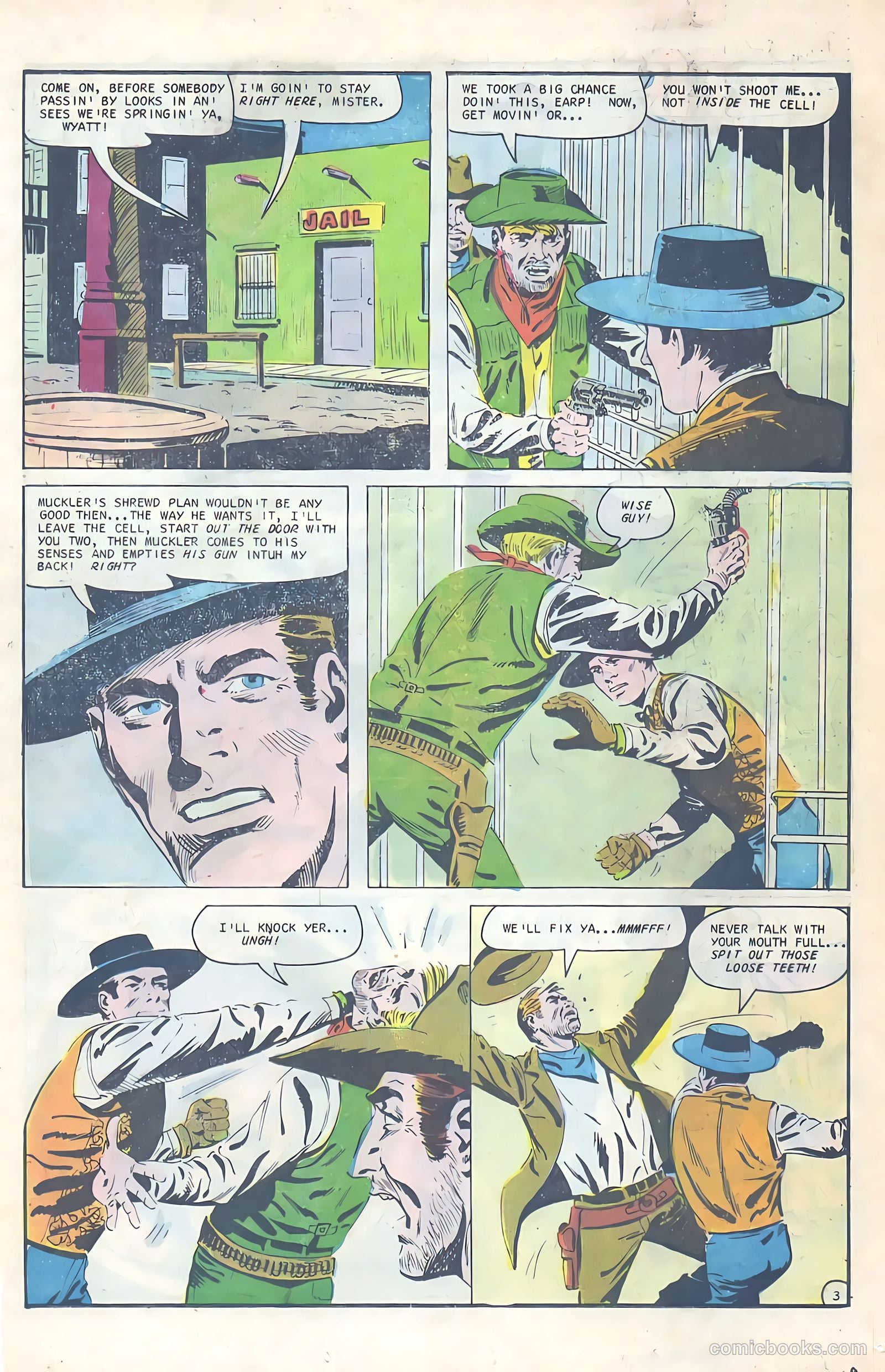 Wyatt Earp, Frontier Marshal #70 — page 19 of 36