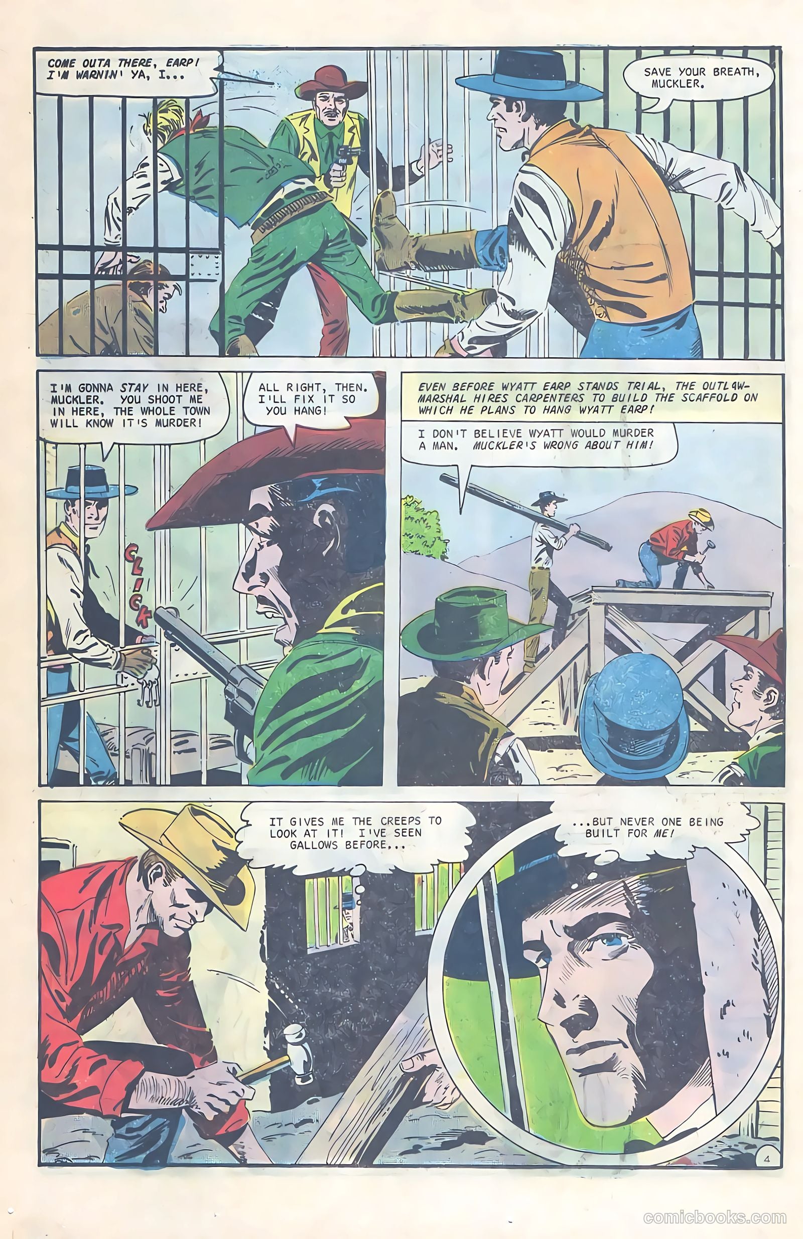 Wyatt Earp, Frontier Marshal #70 — page 20 of 36