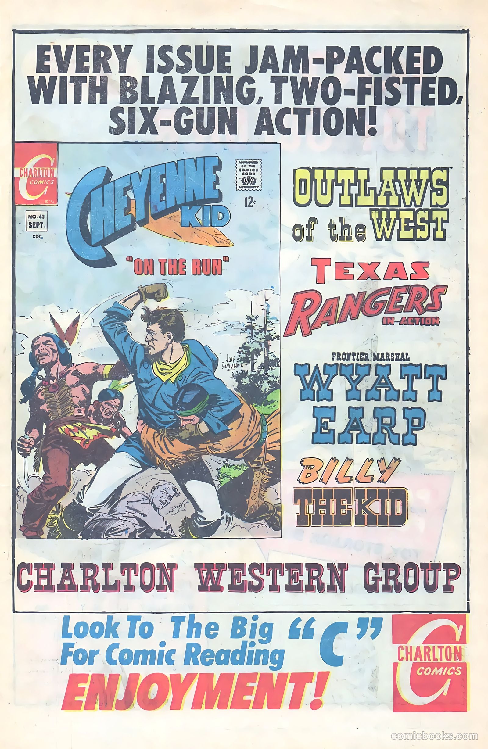 Wyatt Earp, Frontier Marshal #70 — page 33 of 36