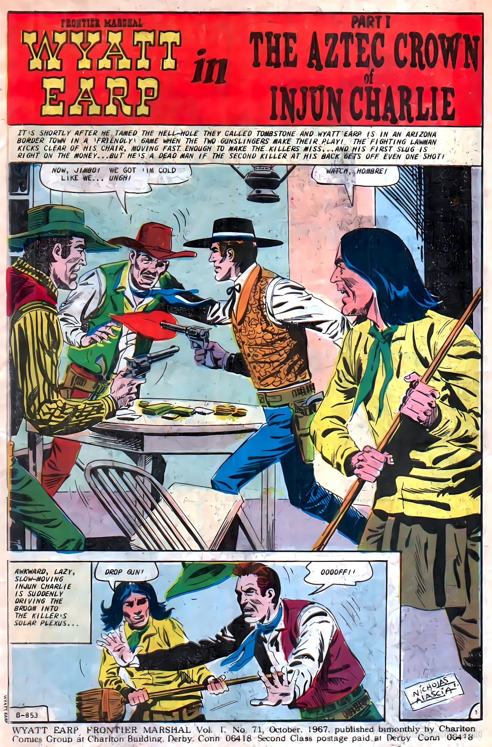 Wyatt Earp, Frontier Marshal #71 — page 3 of 36
