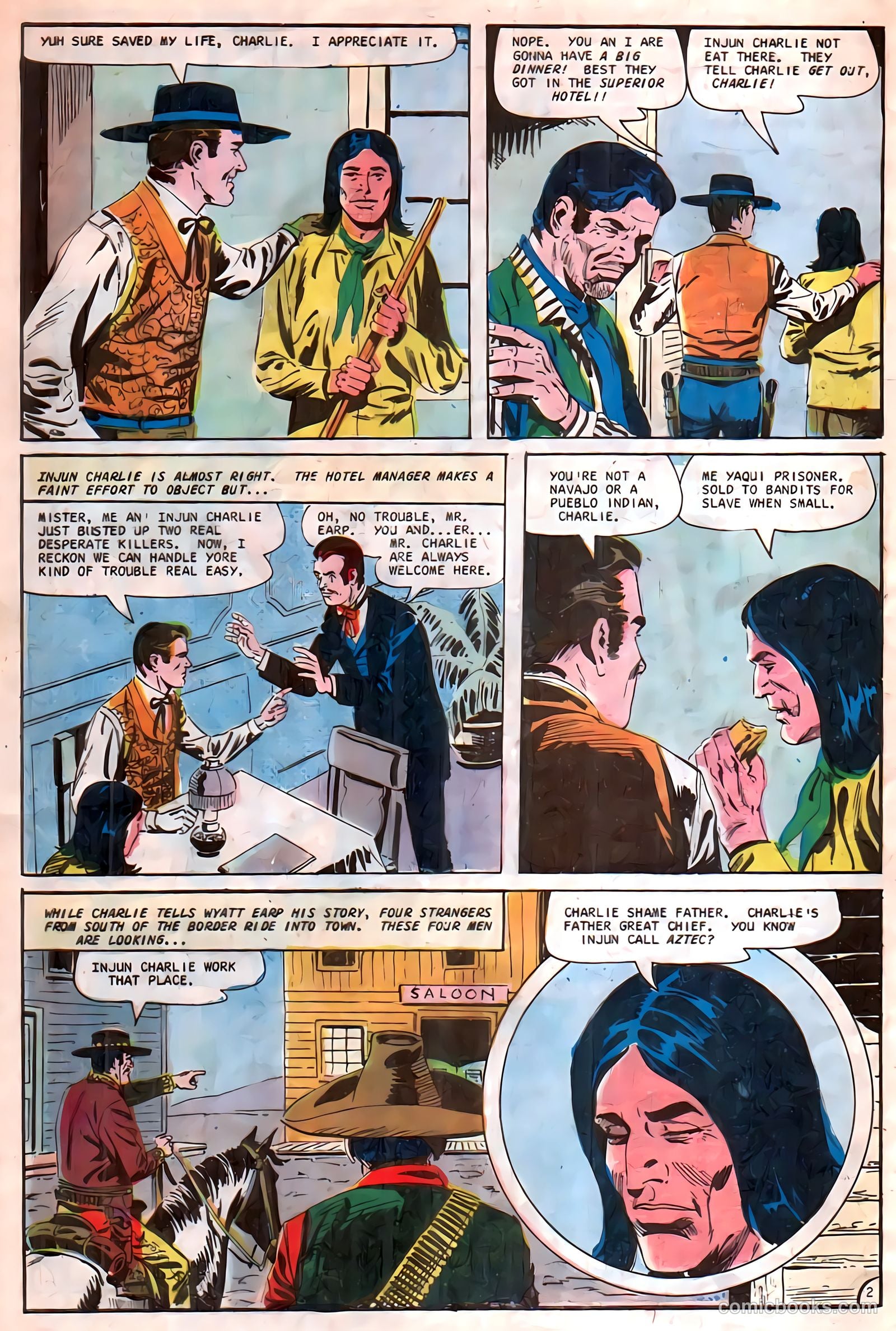 Wyatt Earp, Frontier Marshal #71 — page 4 of 36