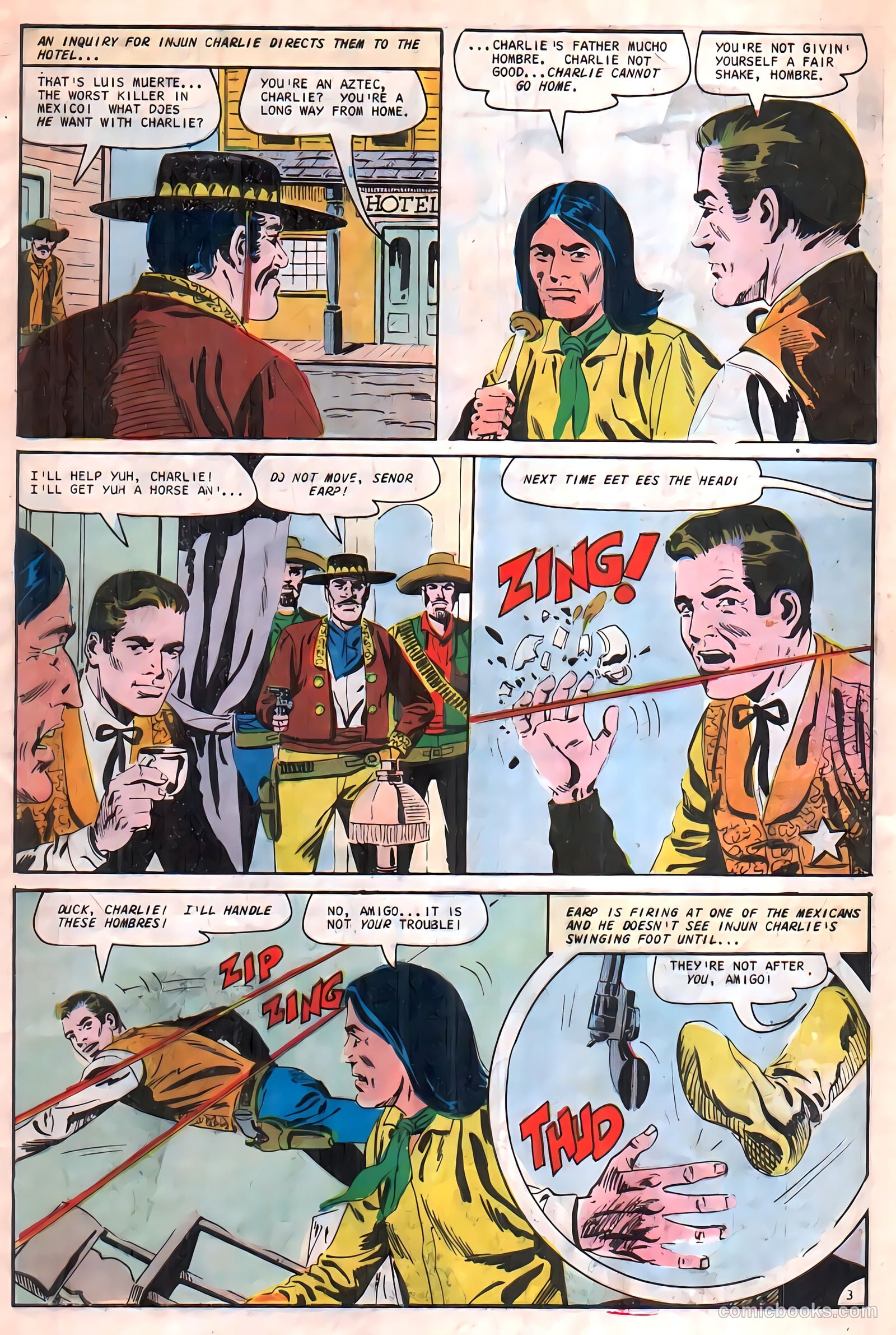 Wyatt Earp, Frontier Marshal #71 — page 5 of 36