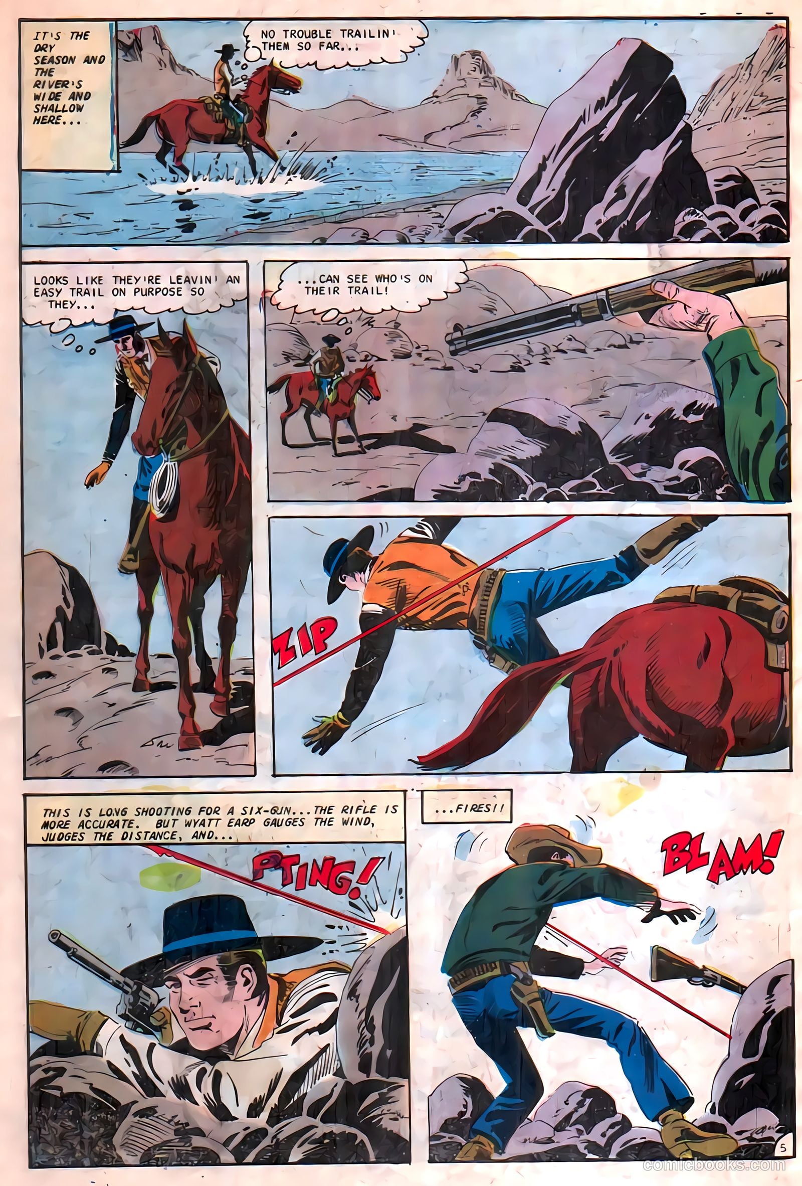 Wyatt Earp, Frontier Marshal #71 — page 8 of 36