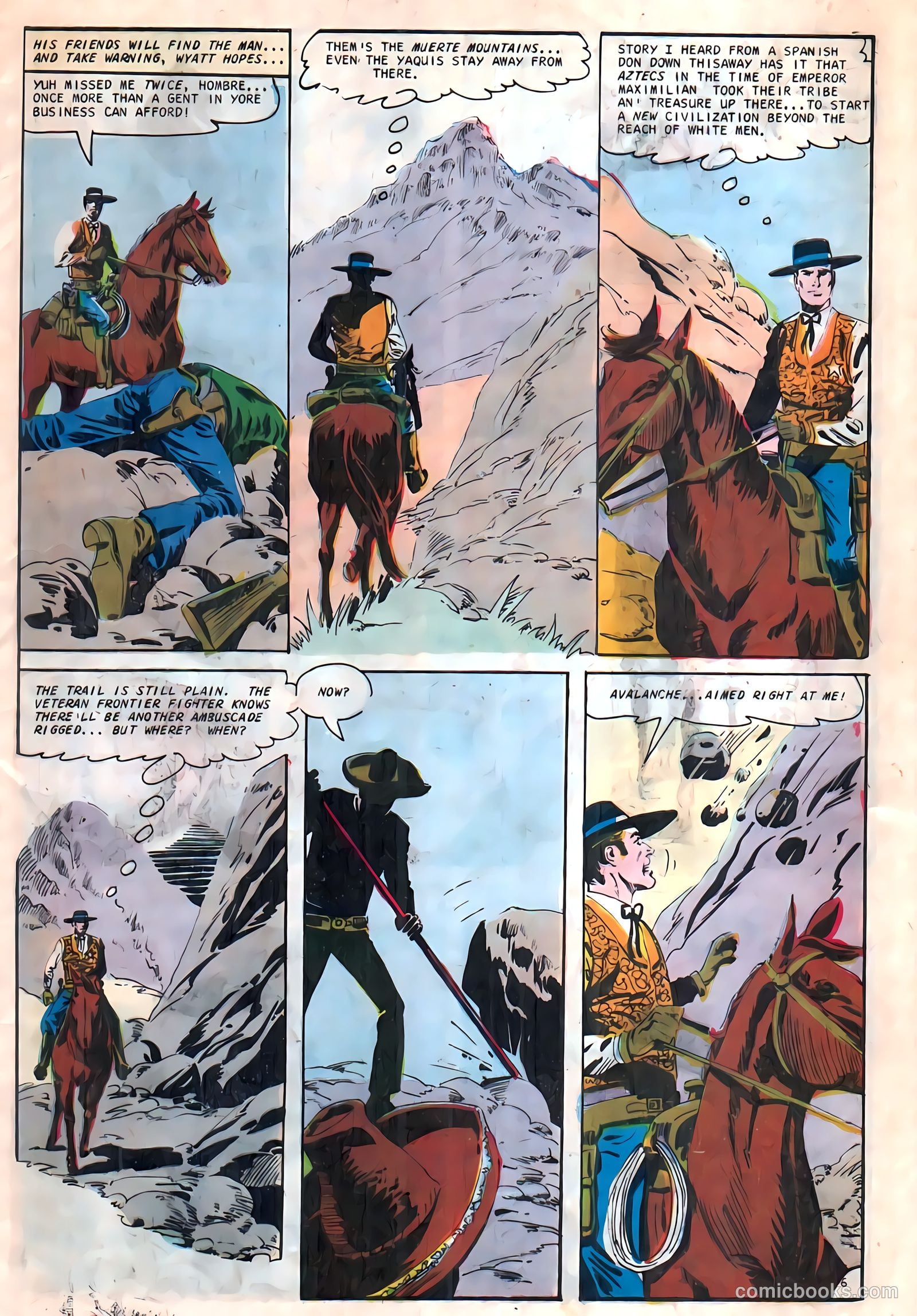 Wyatt Earp, Frontier Marshal #71 — page 9 of 36