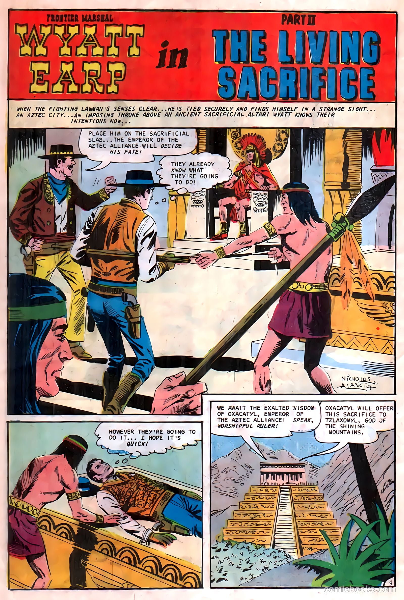 Wyatt Earp, Frontier Marshal #71 — page 12 of 36