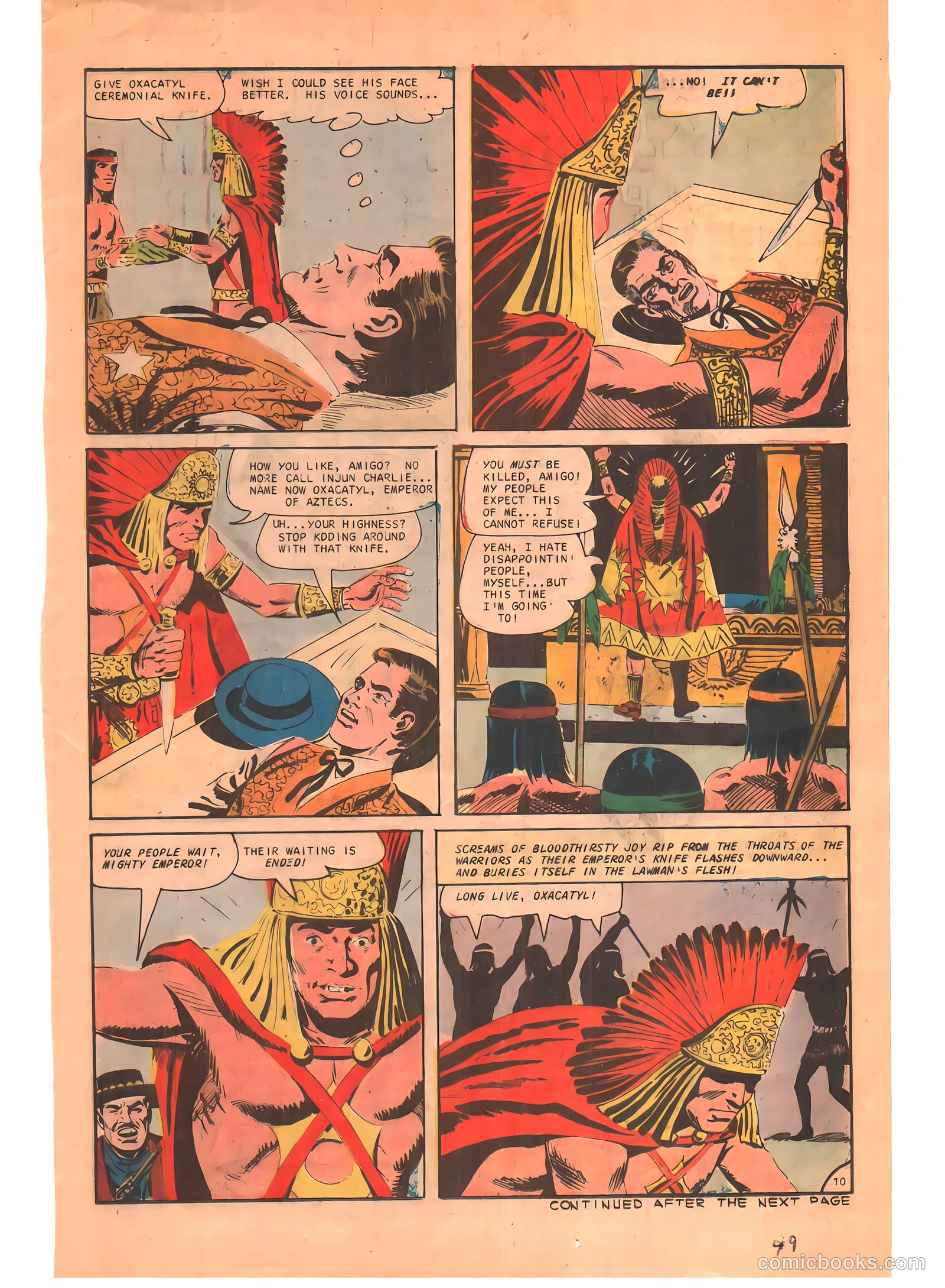 Wyatt Earp, Frontier Marshal #71 — page 13 of 36
