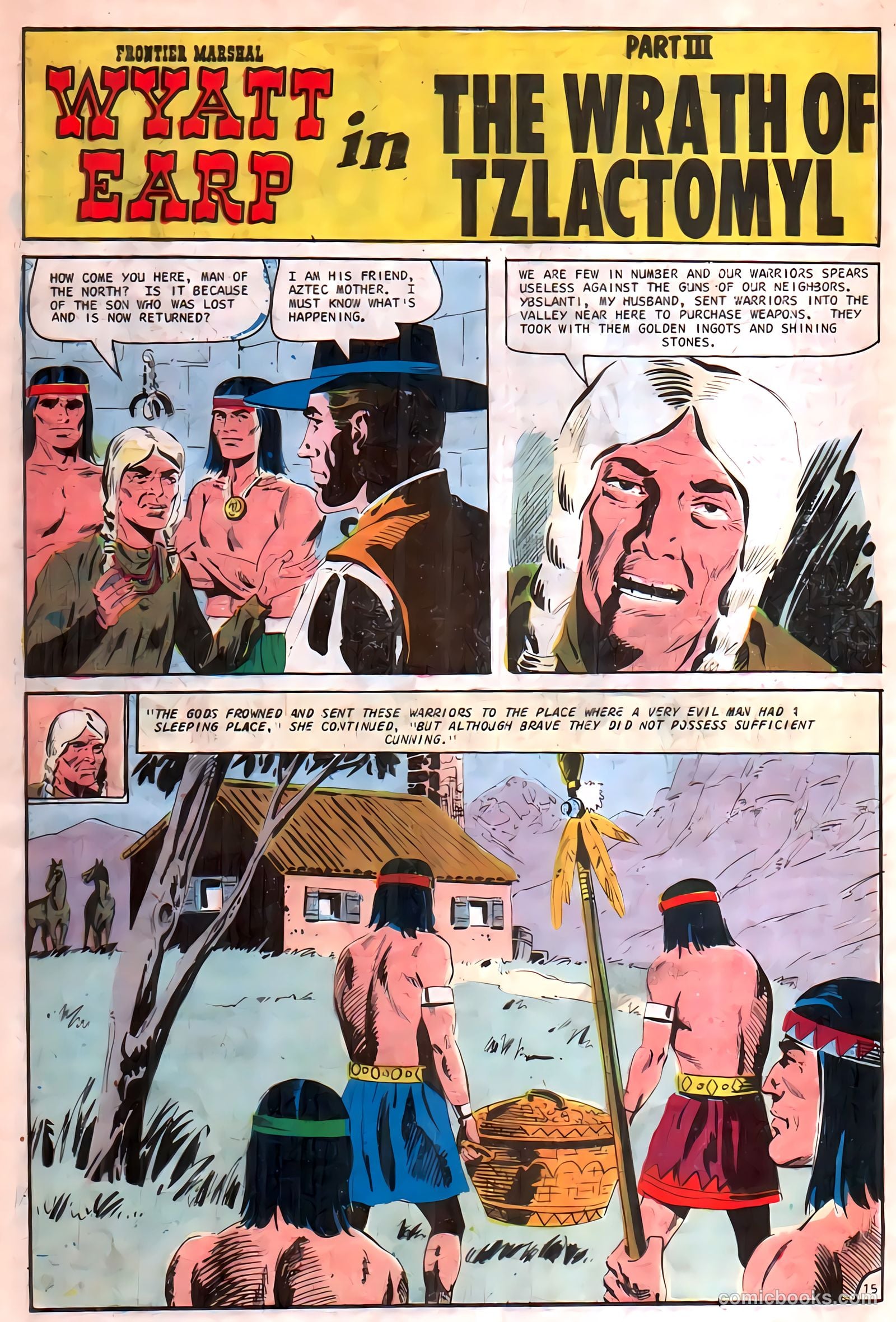 Wyatt Earp, Frontier Marshal #71 — page 20 of 36