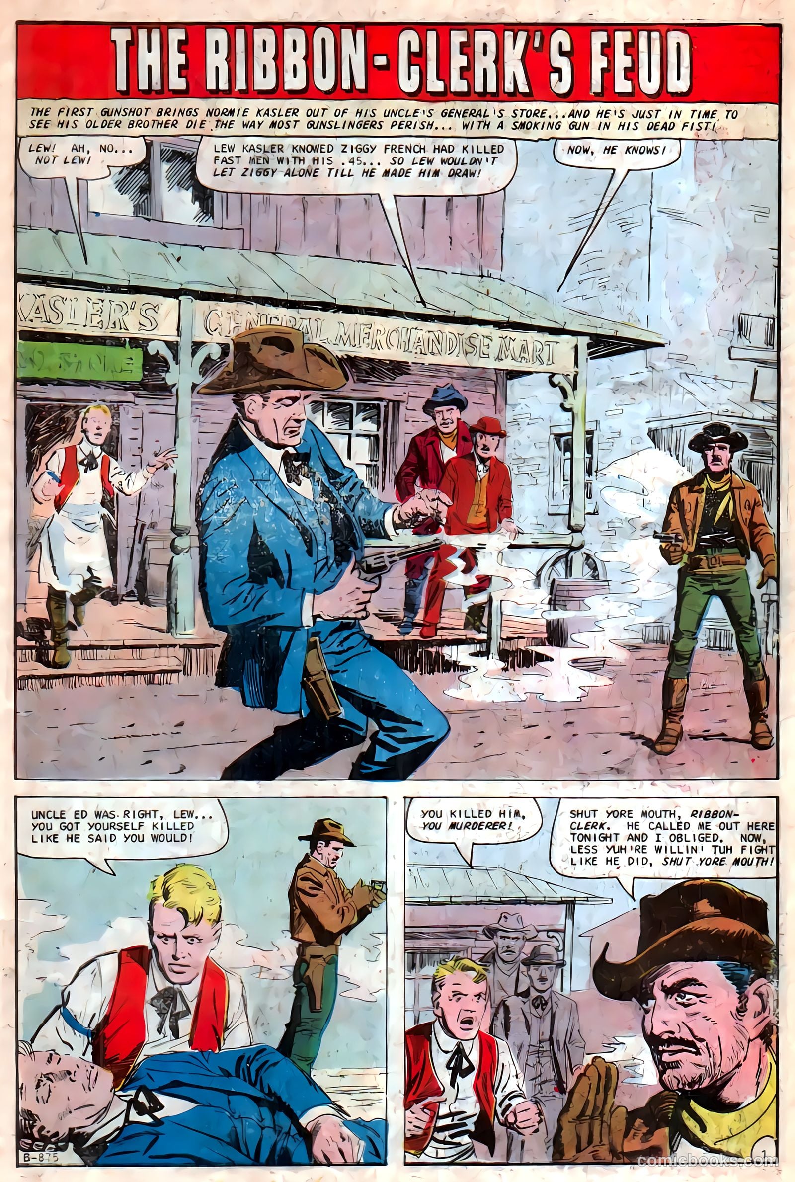 Wyatt Earp, Frontier Marshal #71 — page 27 of 36