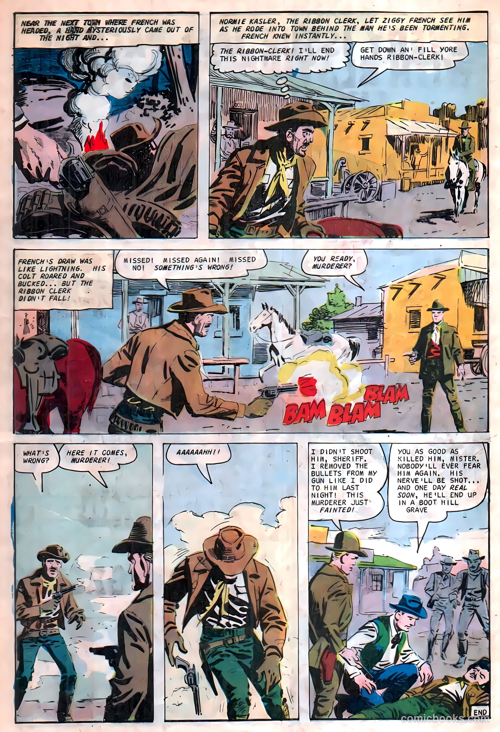 Wyatt Earp, Frontier Marshal #71 — page 32 of 36