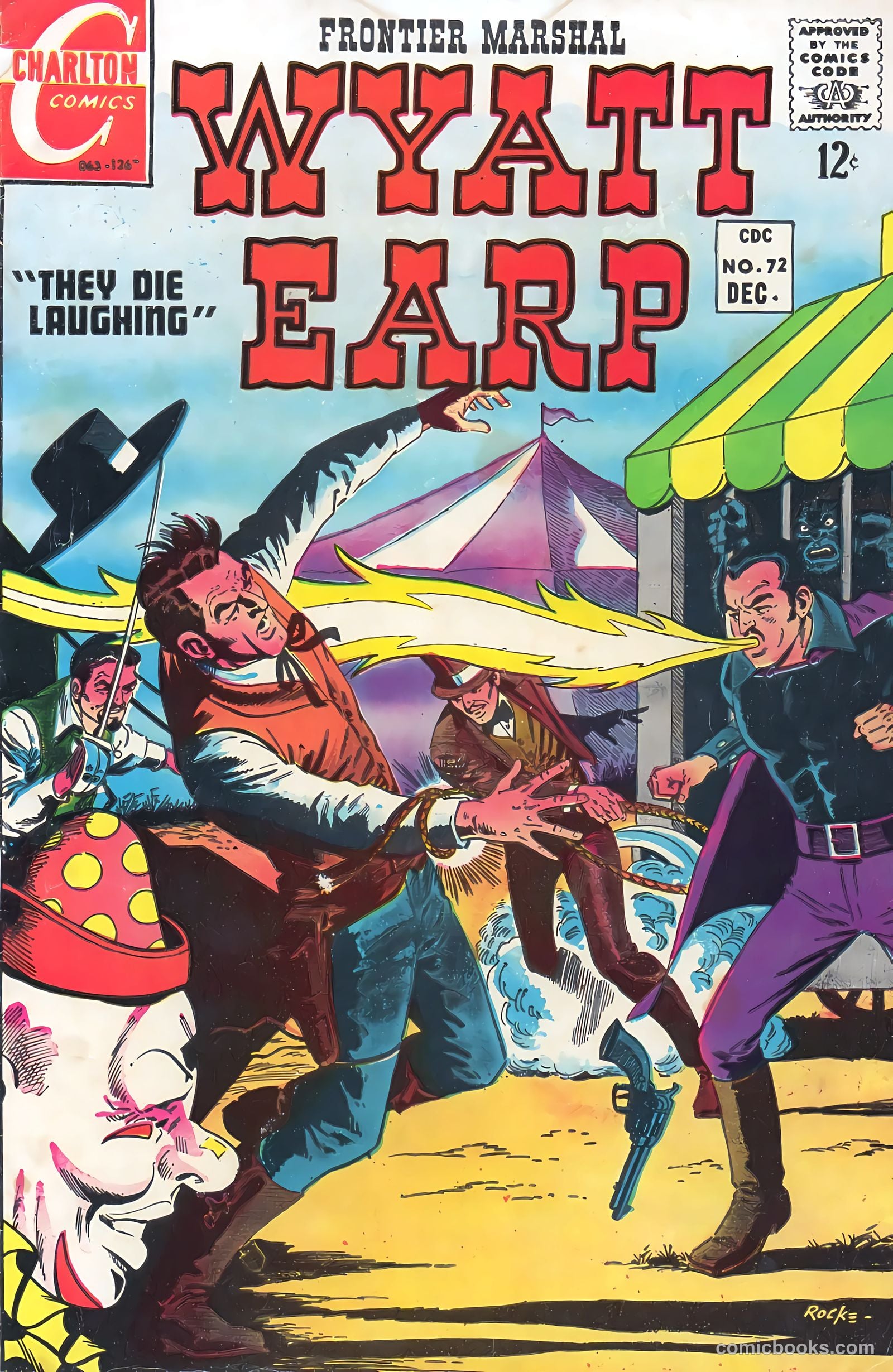 Wyatt Earp, Frontier Marshal #72 — page 1 of 36